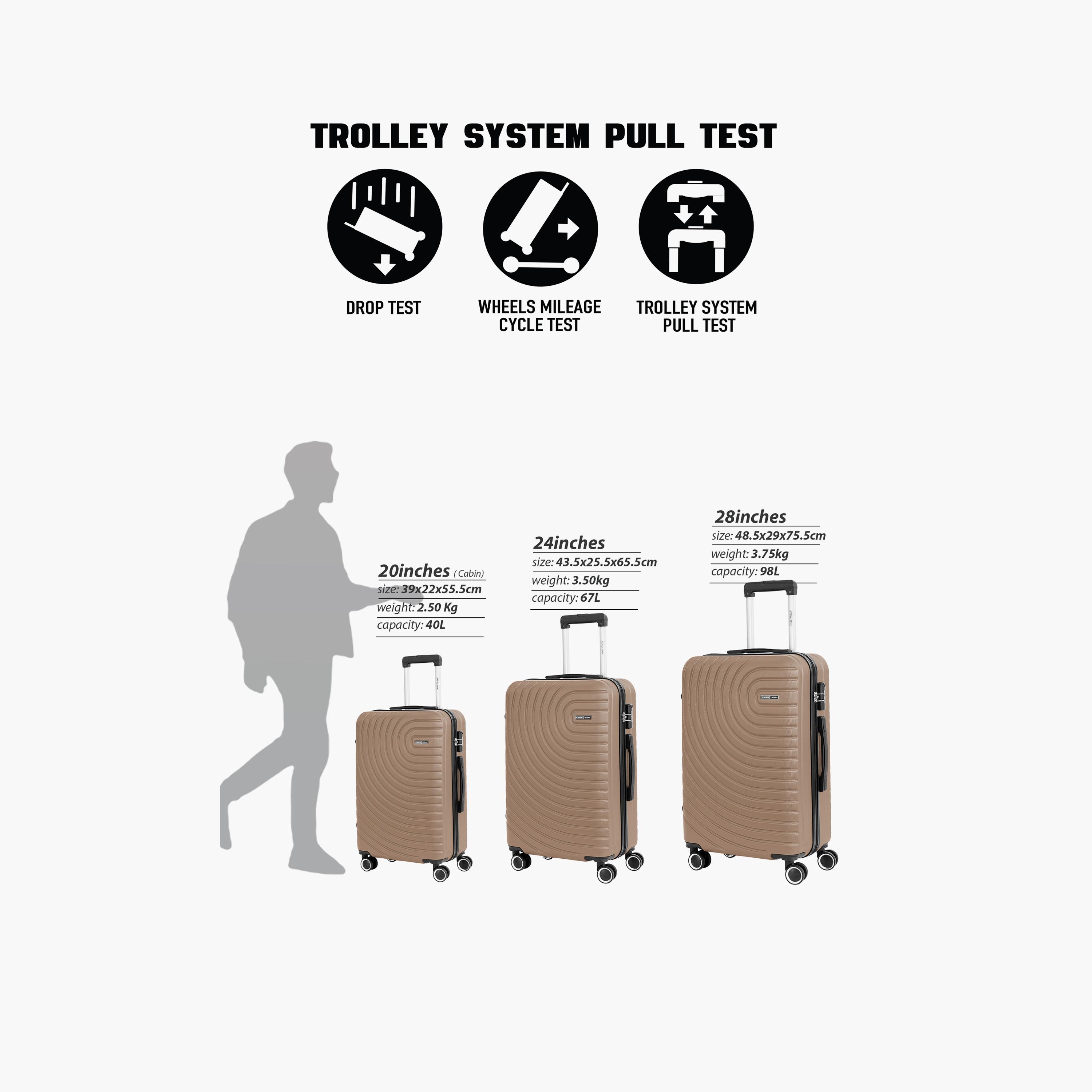 Para John Circles Series 75.5 CM Large Check-in ABS Hard Sided 4-Wheeler Spinner Trolley Bag with Combination Lock-travel-luggagesandbags-luggage-image-14