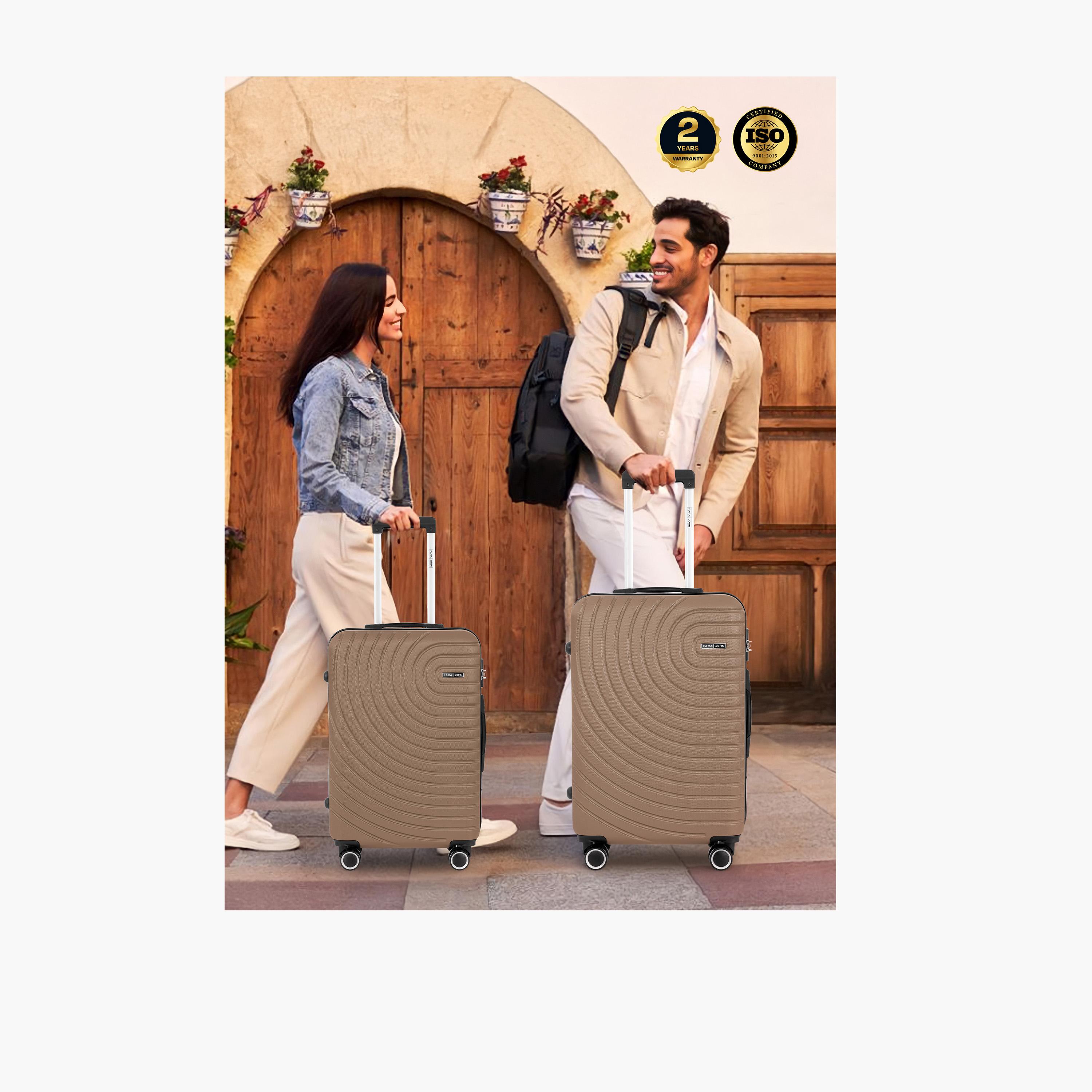 Para John Circles Series 75.5 CM Large Check-in ABS Hard Sided 4-Wheeler Spinner Trolley Bag with Combination Lock-travel-luggagesandbags-luggage-image-18
