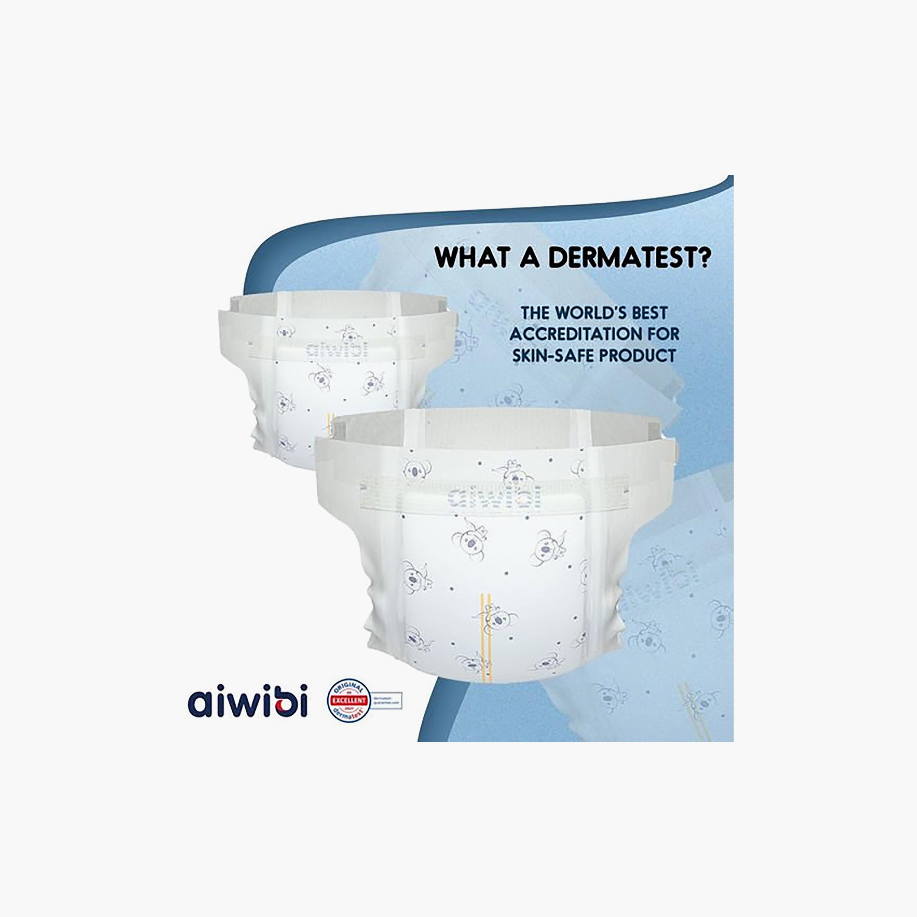 Aiwibi Premium Ultra Thin Pants Style Diapers - Size 4 - 216 Pieces-baby-diapering-diapers-image-2