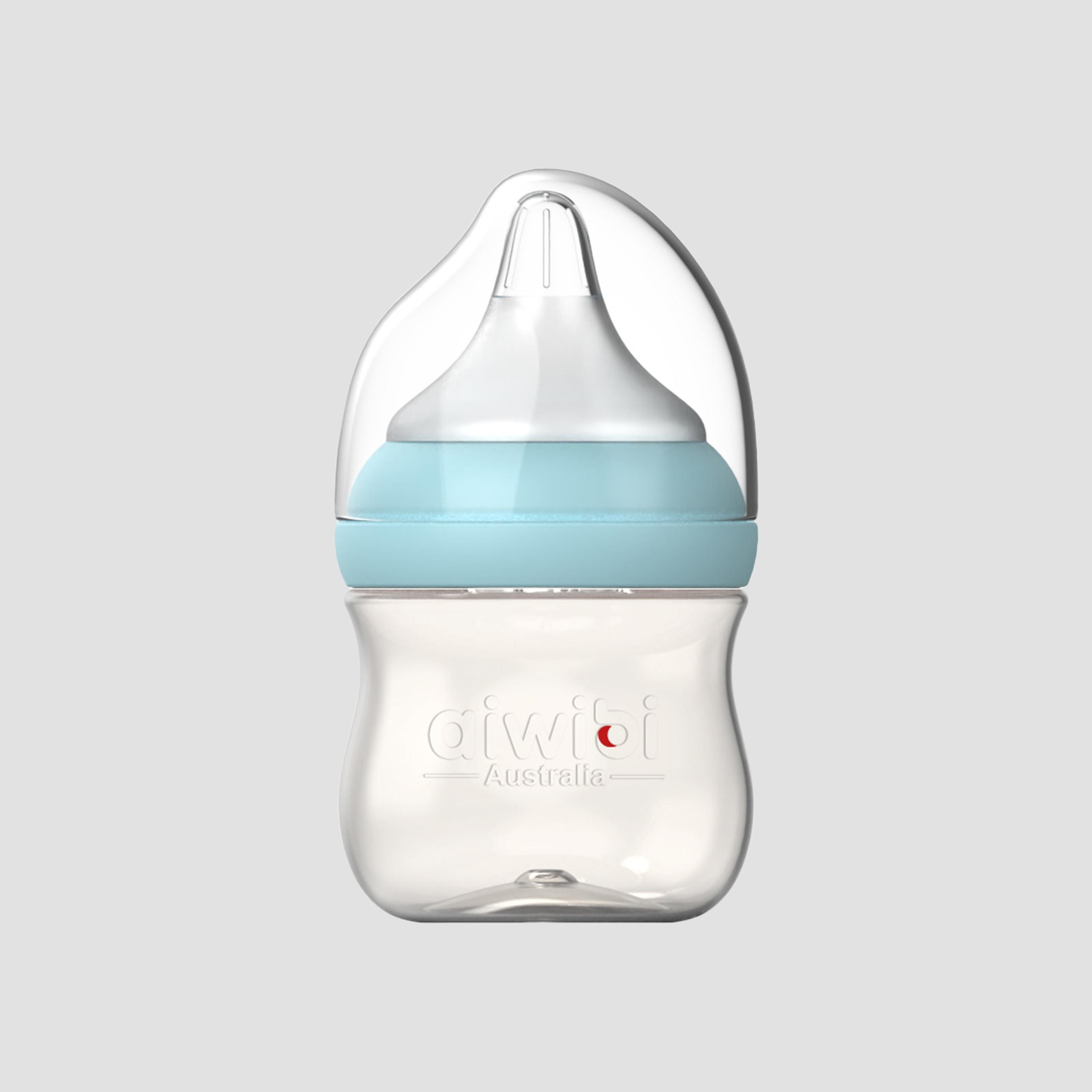 Aiwibi Pack of 6 Slow Flow BPA free Feeding Bottle-baby-feeding-feedingbottles-bottlesandteats-image-2