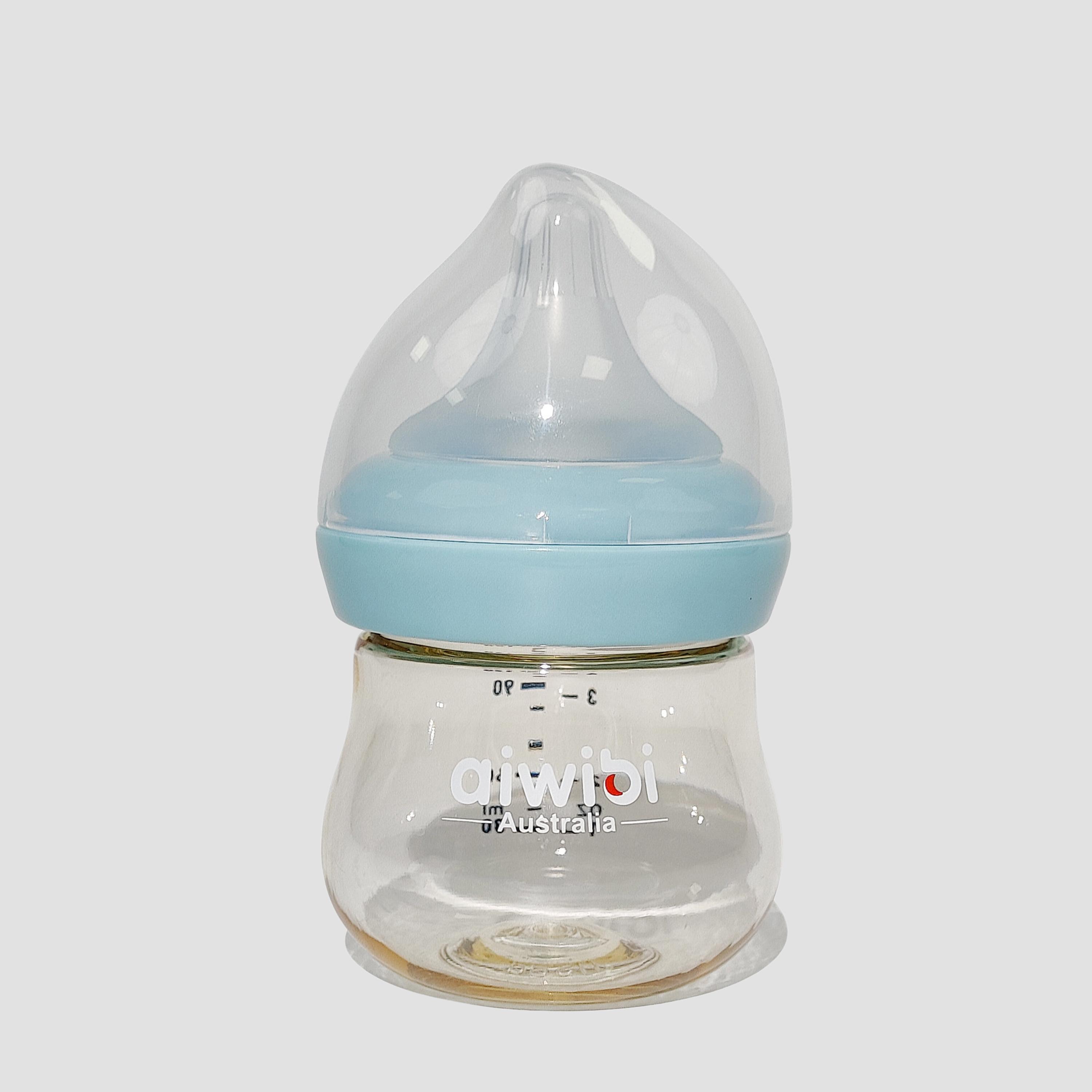 Aiwibi Pack of 6 Slow Flow BPA free Feeding Bottle-baby-feeding-feedingbottles-bottlesandteats-image-4