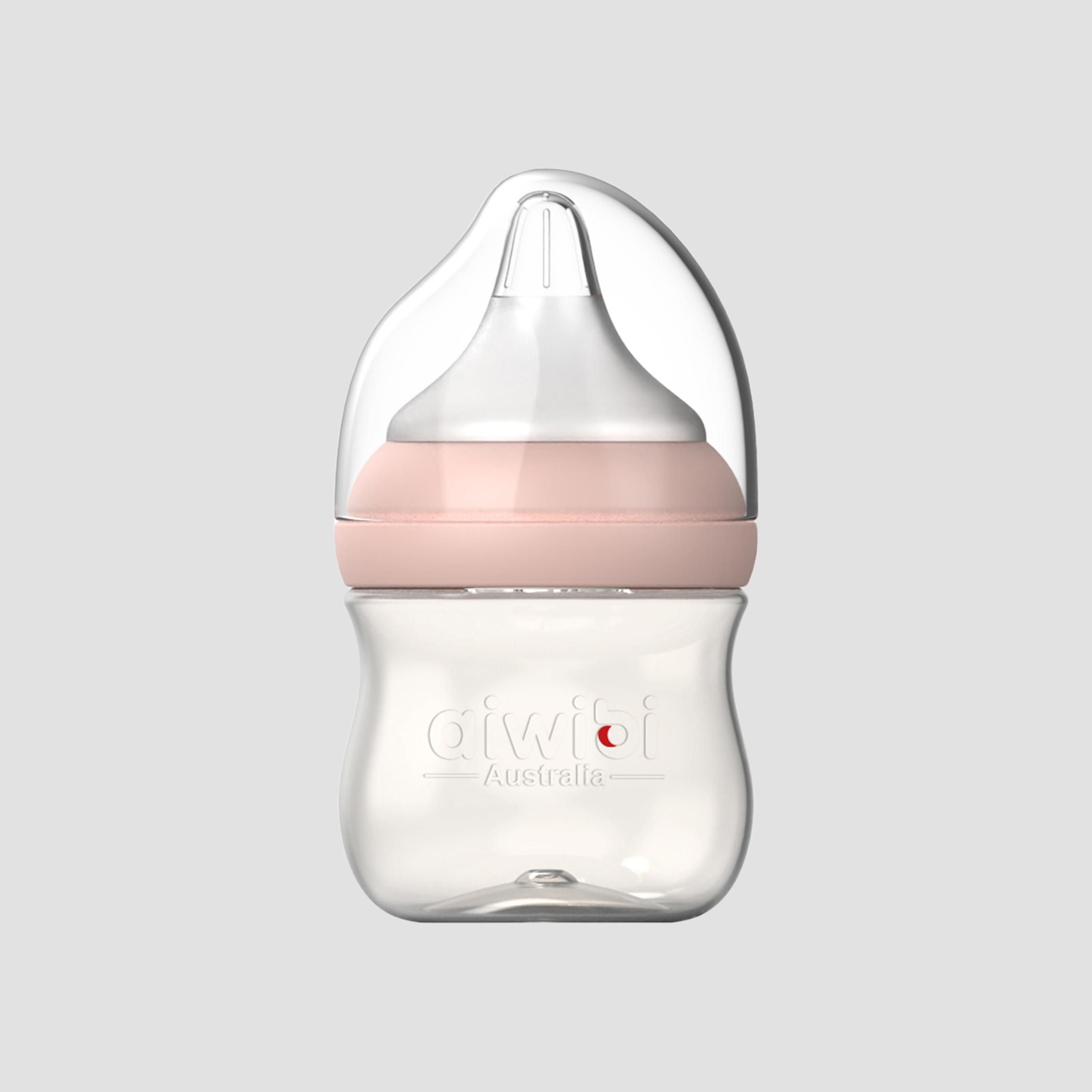 Aiwibi Pack of 3 Slow Flow BPA free Feeding Bottle-baby-feeding-feedingbottles-bottlesandteats-image-2