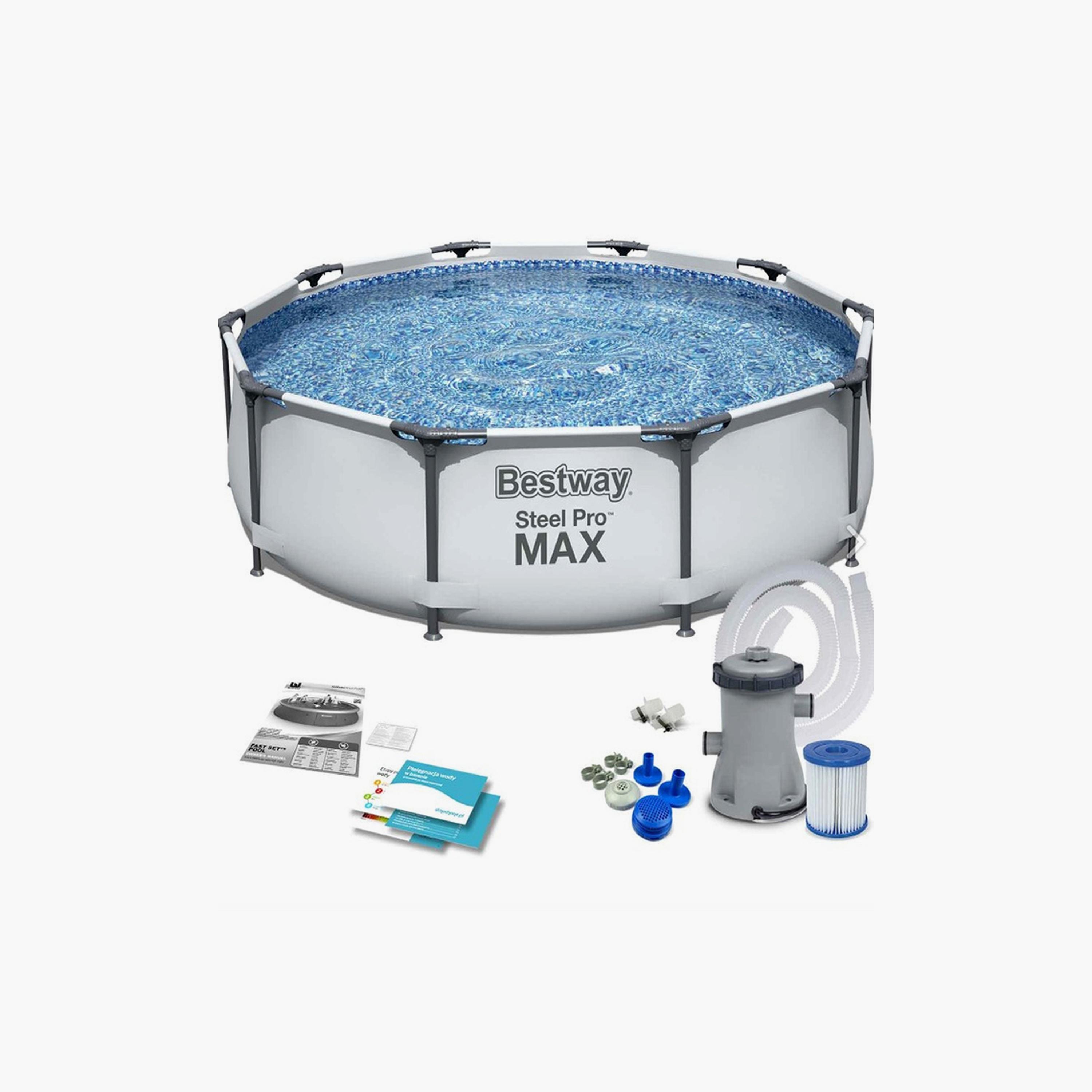 Bestway 26-56260 Steel Pro Frame Pool Set with Filter Pump-toys-outdoor-poolandbeach-beachtoys-image-4