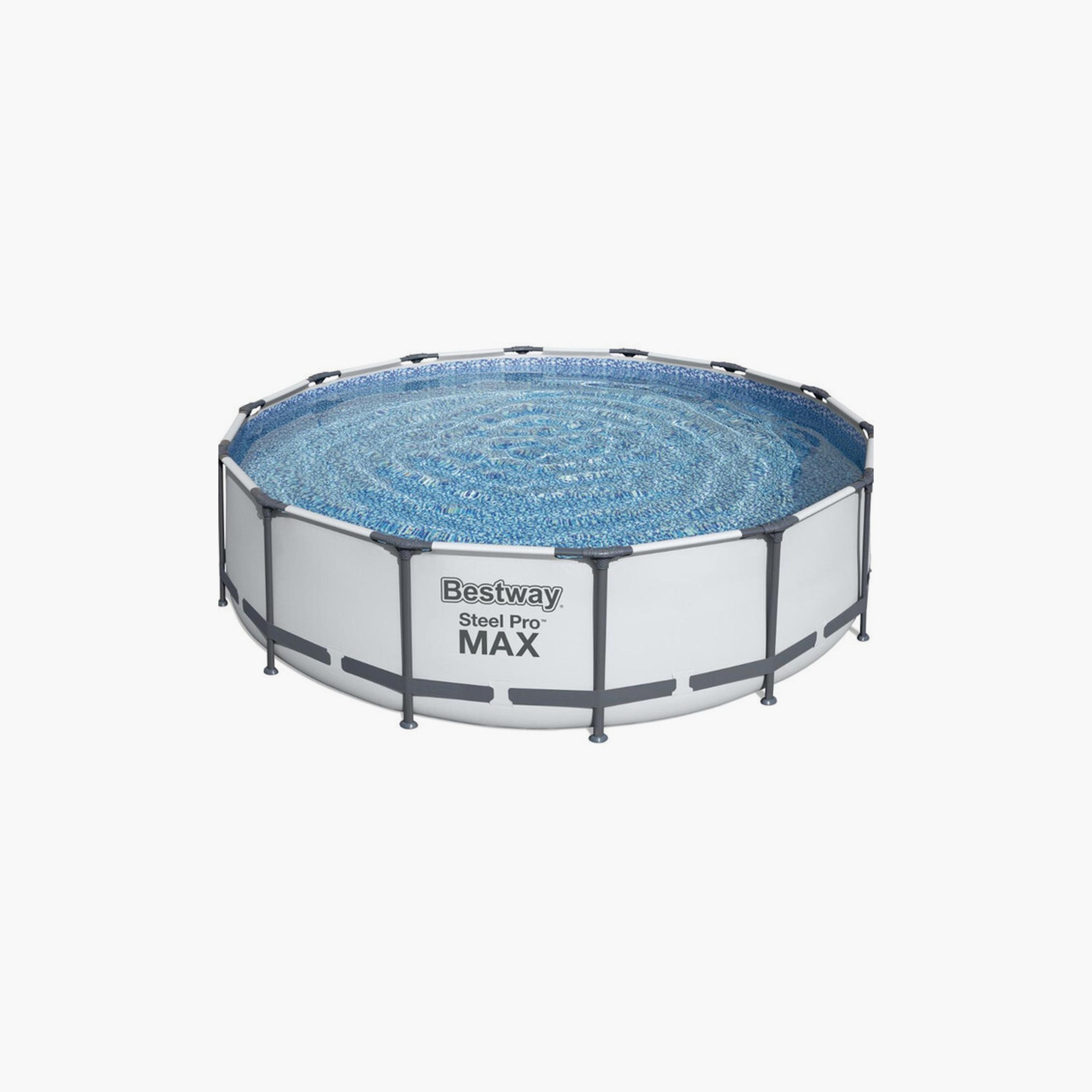 Bestway 26-56950 Steel Pro Max Pool Set with Filter Pump & Ladder-toys-outdoor-poolandbeach-beachtoys-image-1
