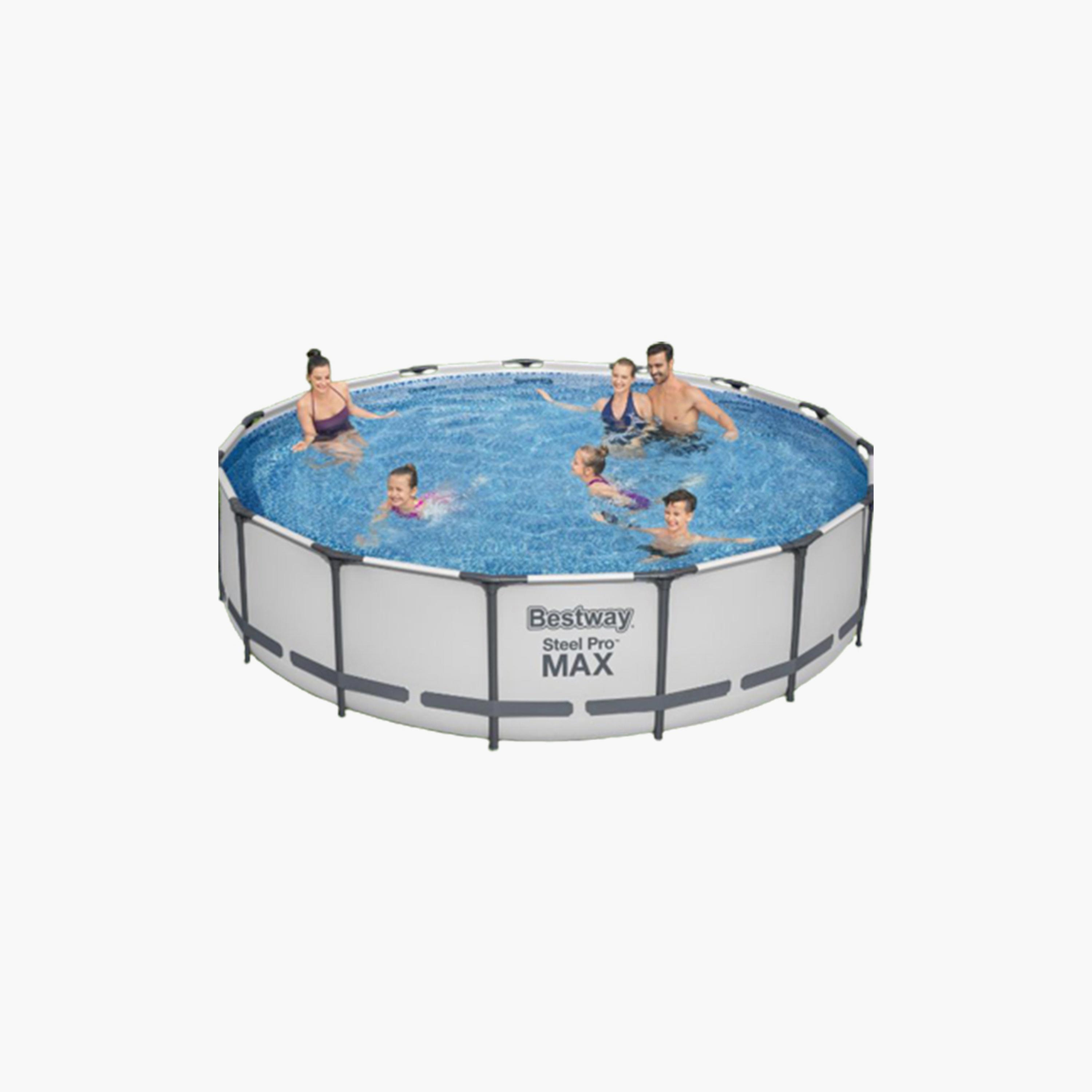 Bestway 26-56488 Steel Pro Maxpool Set-toys-outdoor-poolandbeach-beachtoys-image-1