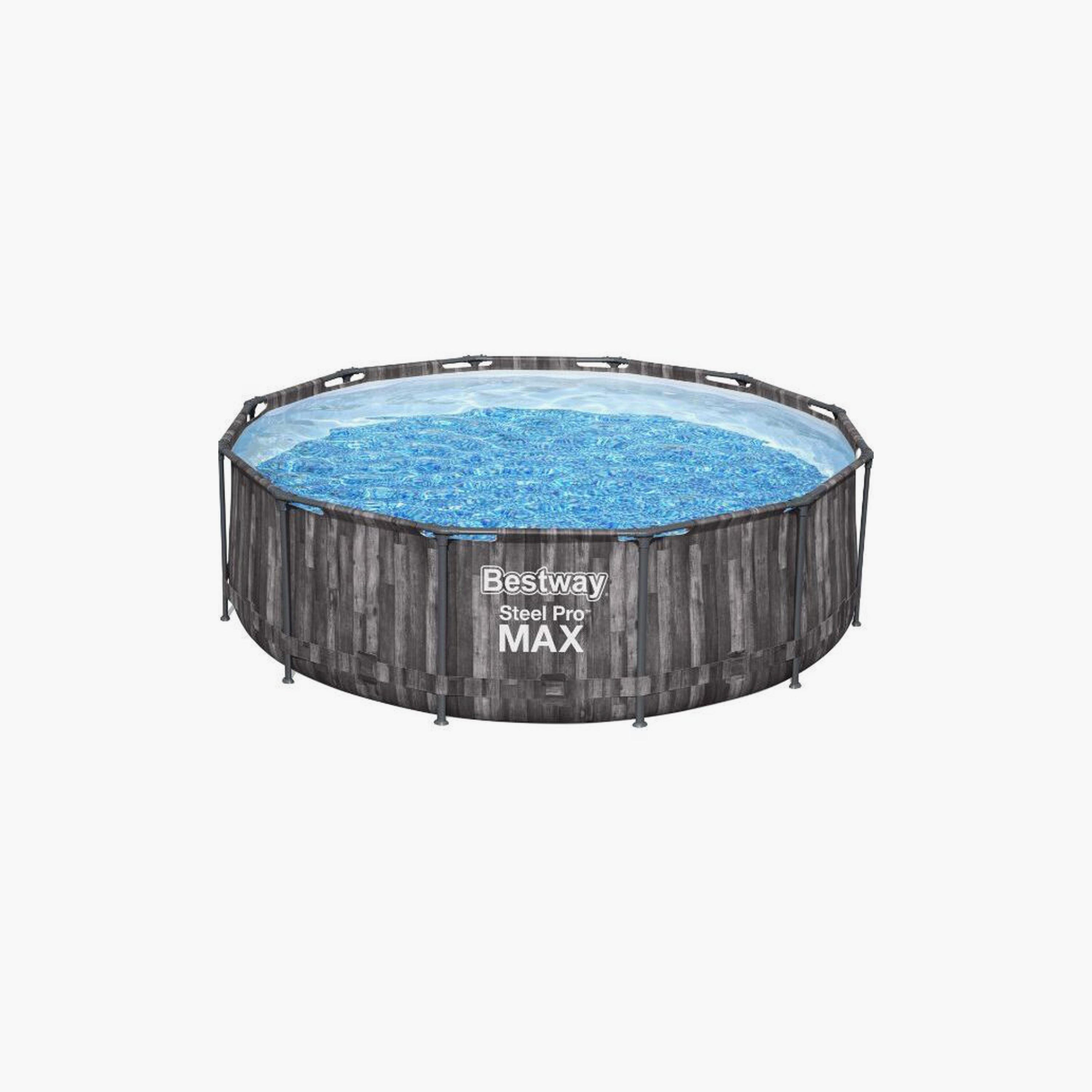 Bestway 26-5614X Steel Pro Max Pool Set with Filter Pump and Ladder-toys-outdoor-poolandbeach-beachtoys-image-1
