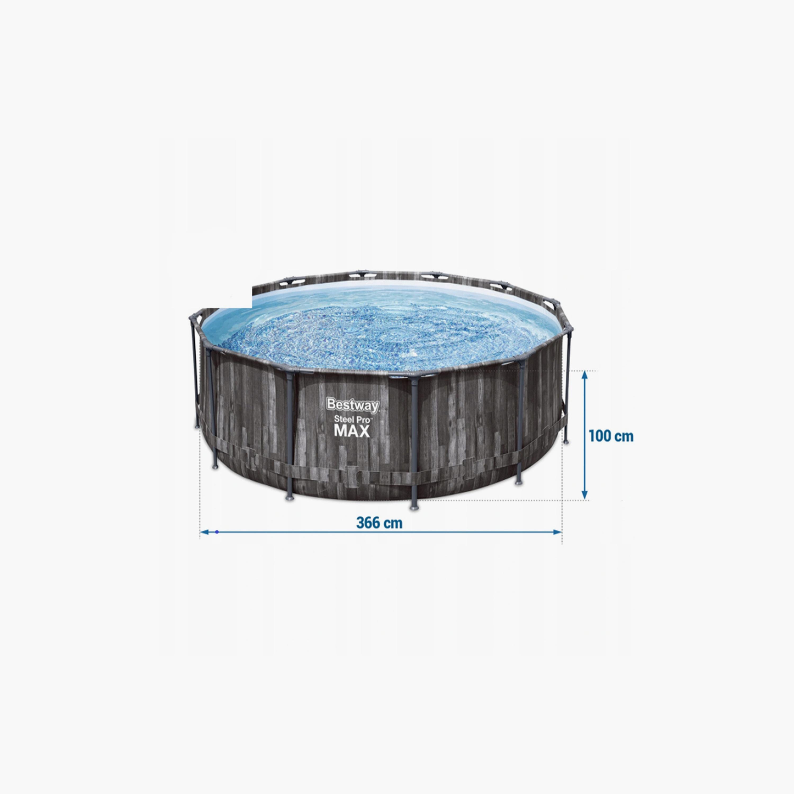 Bestway 26-5614X Steel Pro Max Pool Set with Filter Pump and Ladder-toys-outdoor-poolandbeach-beachtoys-image-4