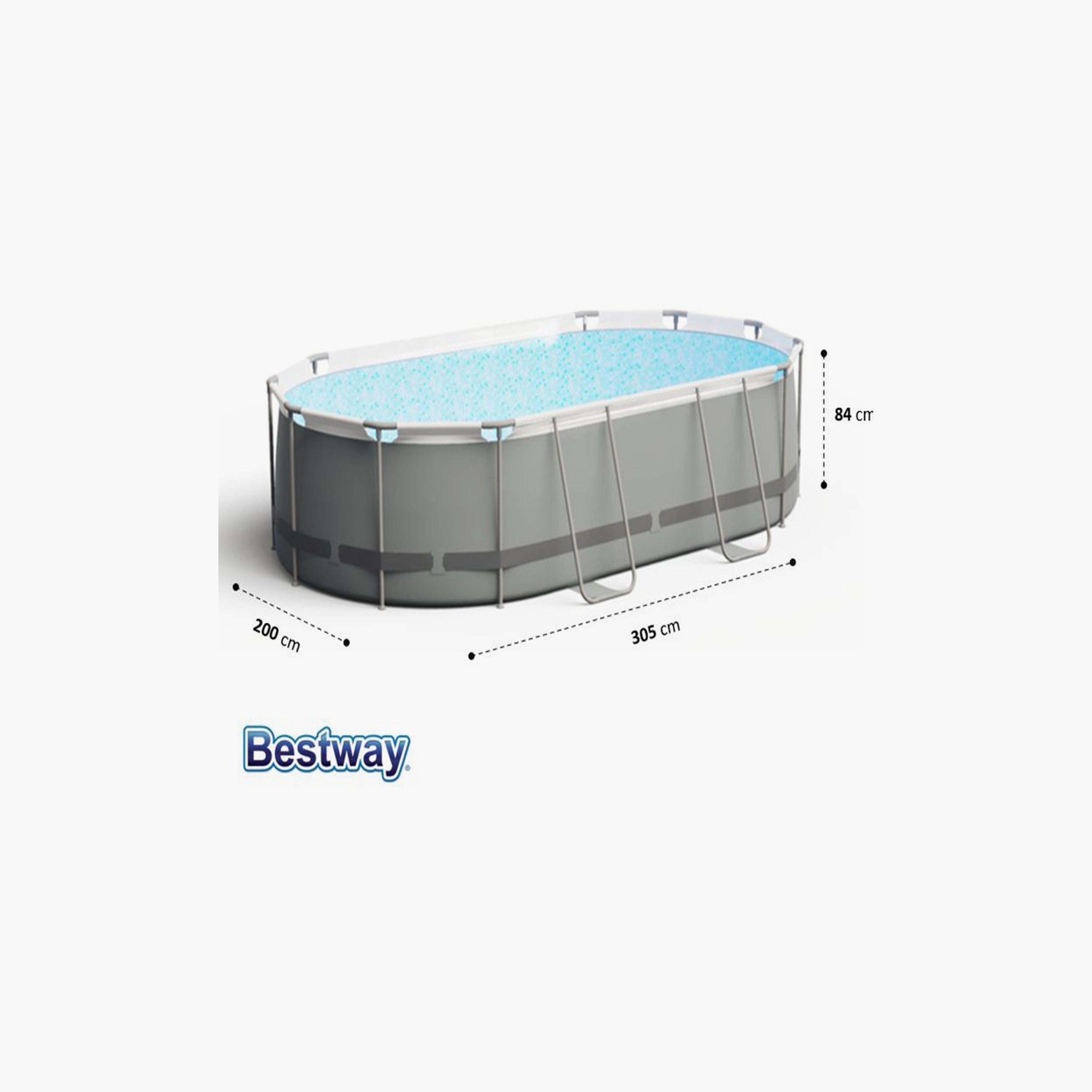Bestway 26-5614A Power Steel Oval Pool Set with Filter Pump-toys-outdoor-poolandbeach-beachtoys-image-2