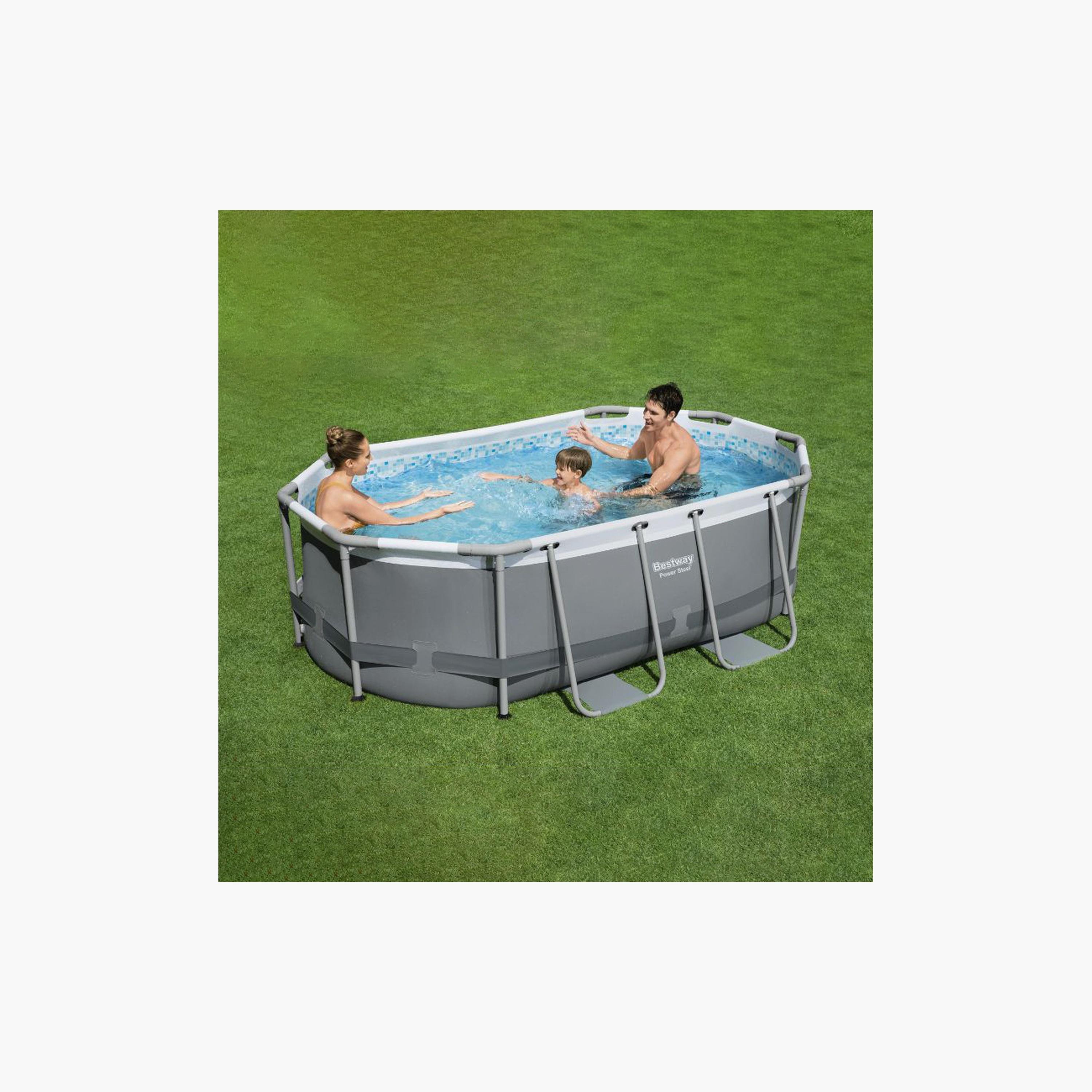 Bestway 26-5614A Power Steel Oval Pool Set with Filter Pump-toys-outdoor-poolandbeach-beachtoys-image-3