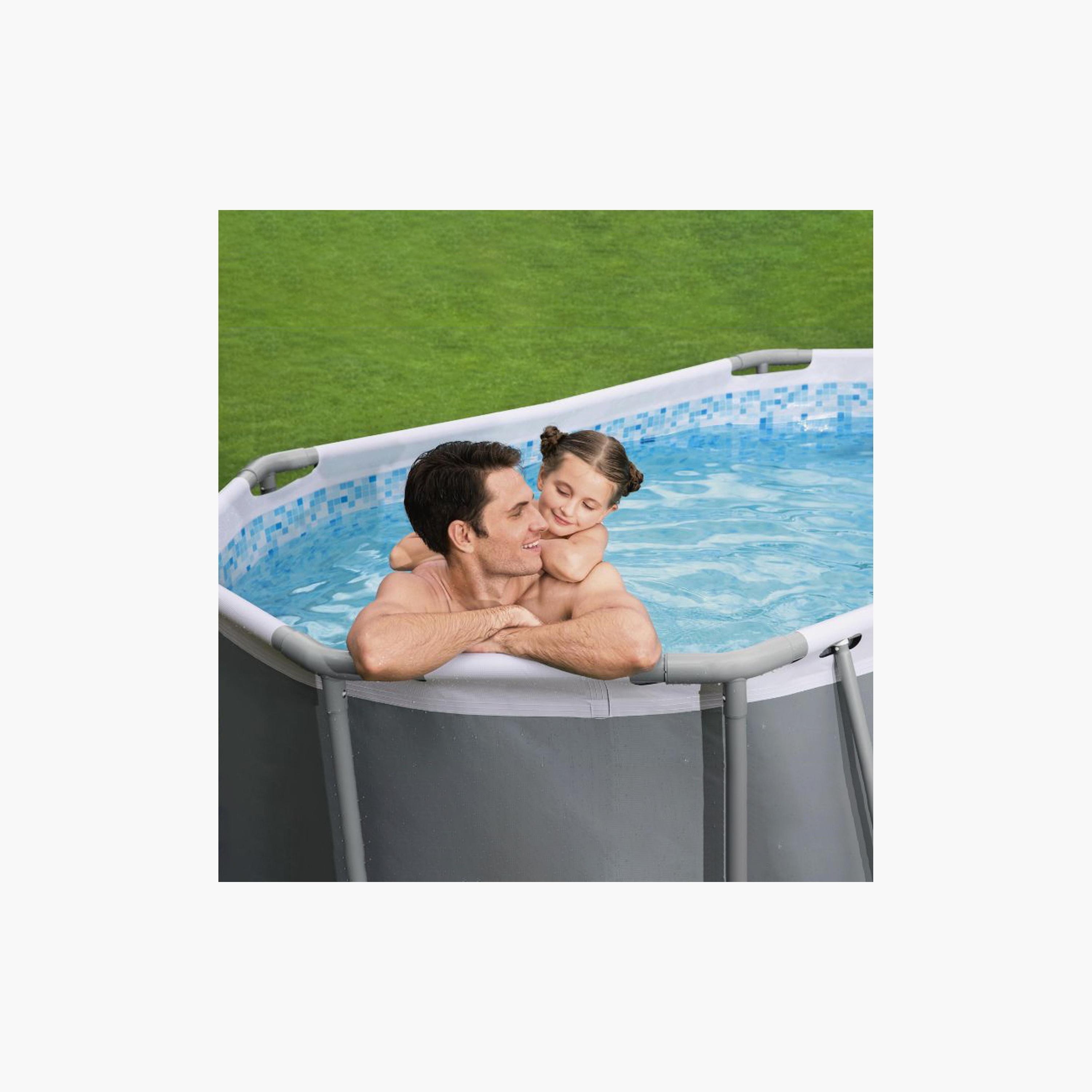 Bestway 26-5614A Power Steel Oval Pool Set with Filter Pump-toys-outdoor-poolandbeach-beachtoys-image-4