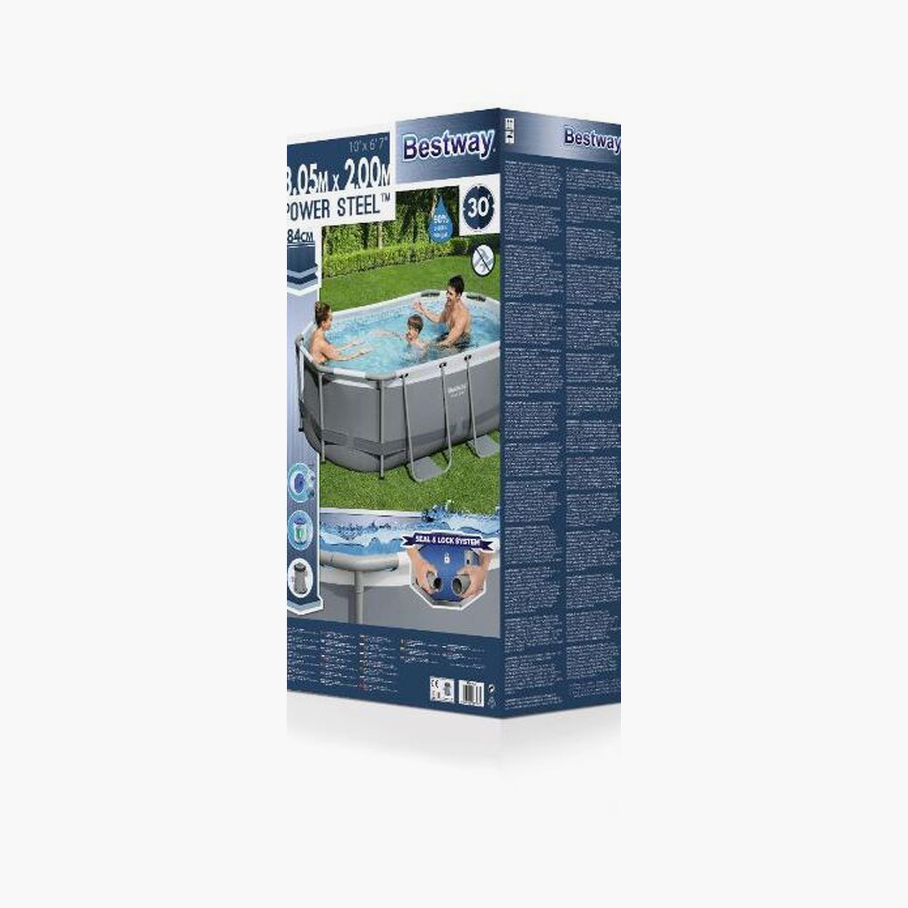 Bestway 26-5614A Power Steel Oval Pool Set with Filter Pump-toys-outdoor-poolandbeach-beachtoys-image-5
