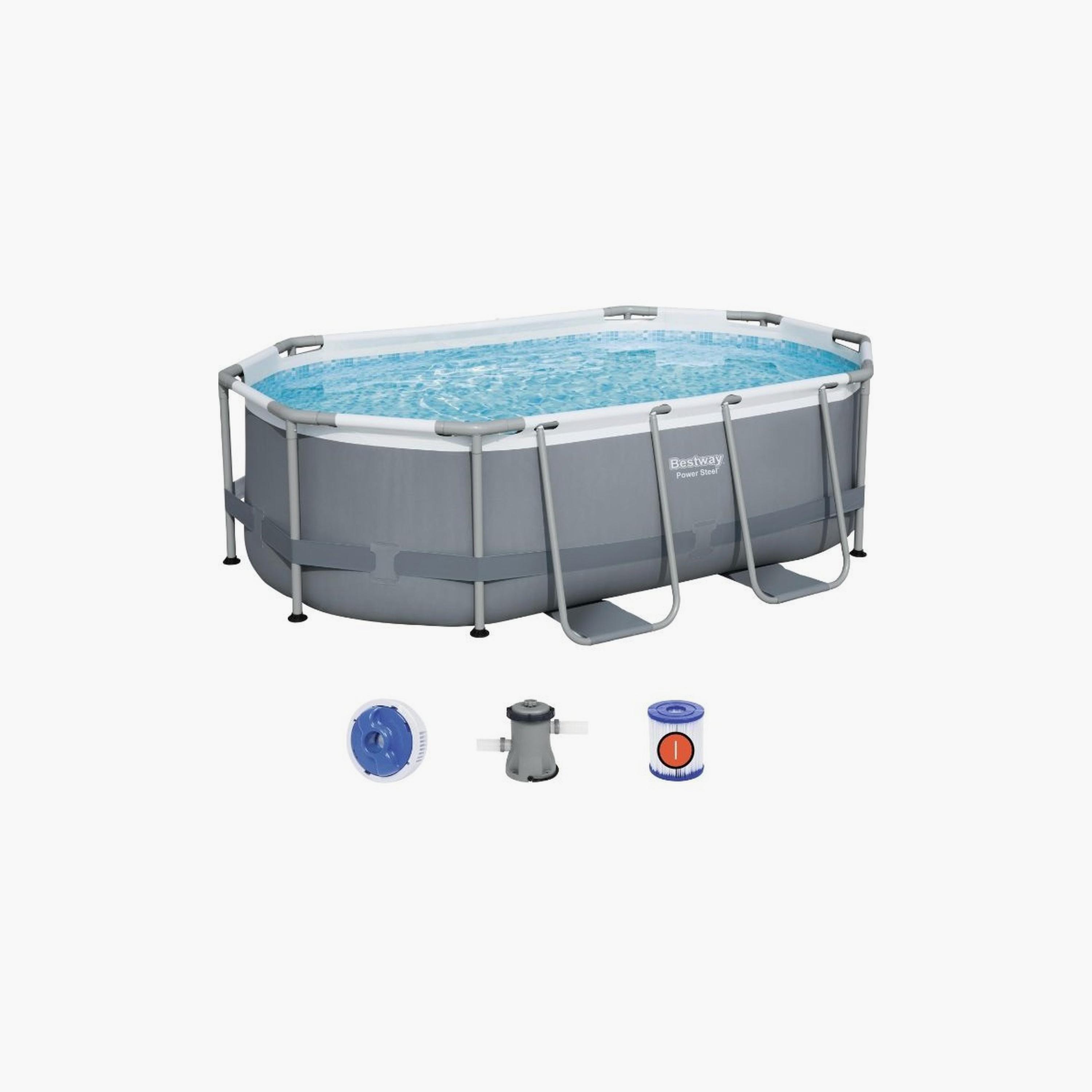 Bestway 26-5614A Power Steel Oval Pool Set with Filter Pump-toys-outdoor-poolandbeach-beachtoys-image-9