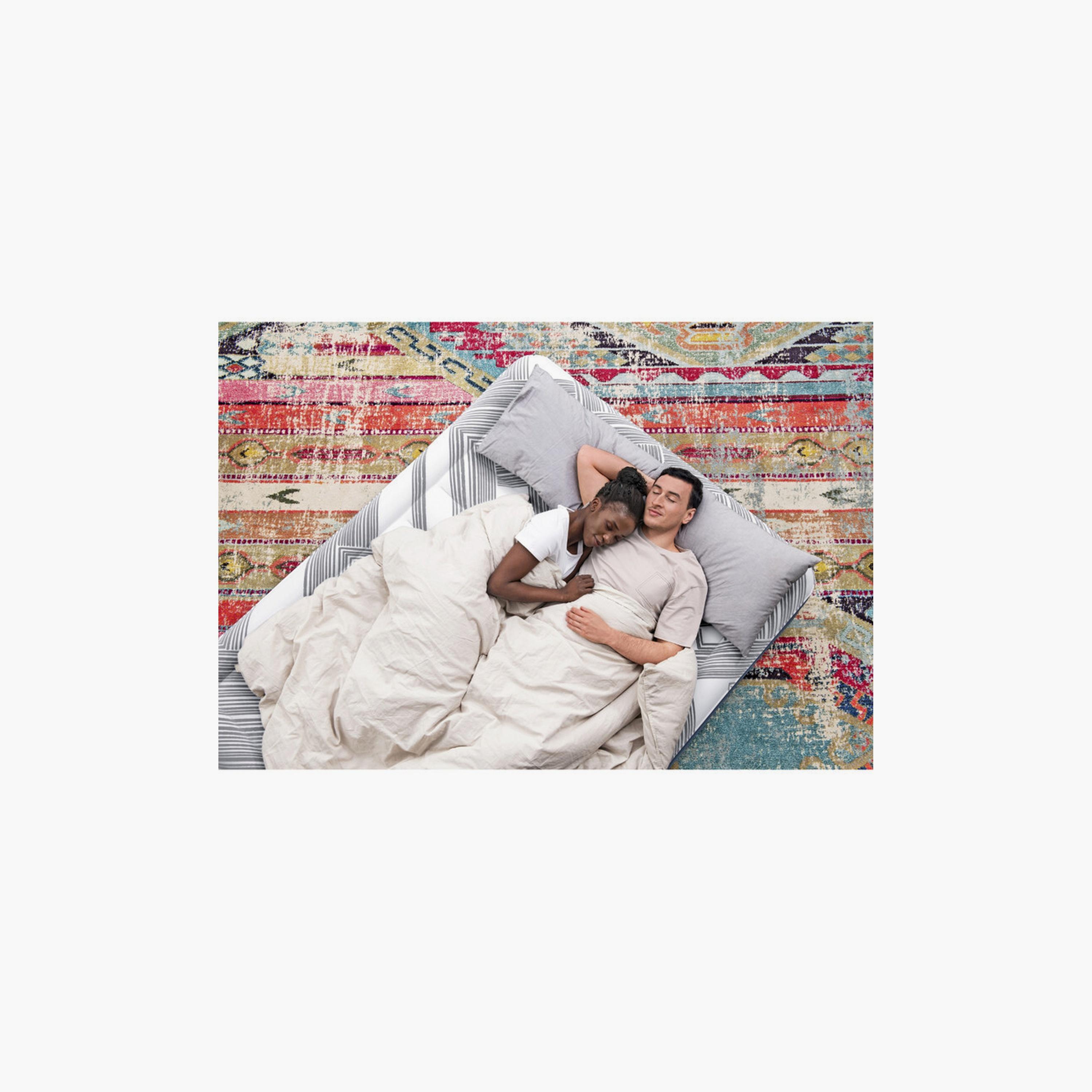Bestway 26-6713C Tritech Fashion Flock Air Mattress with Built-In AC Pump - Queen-baby-nursery-mattresses-image-10