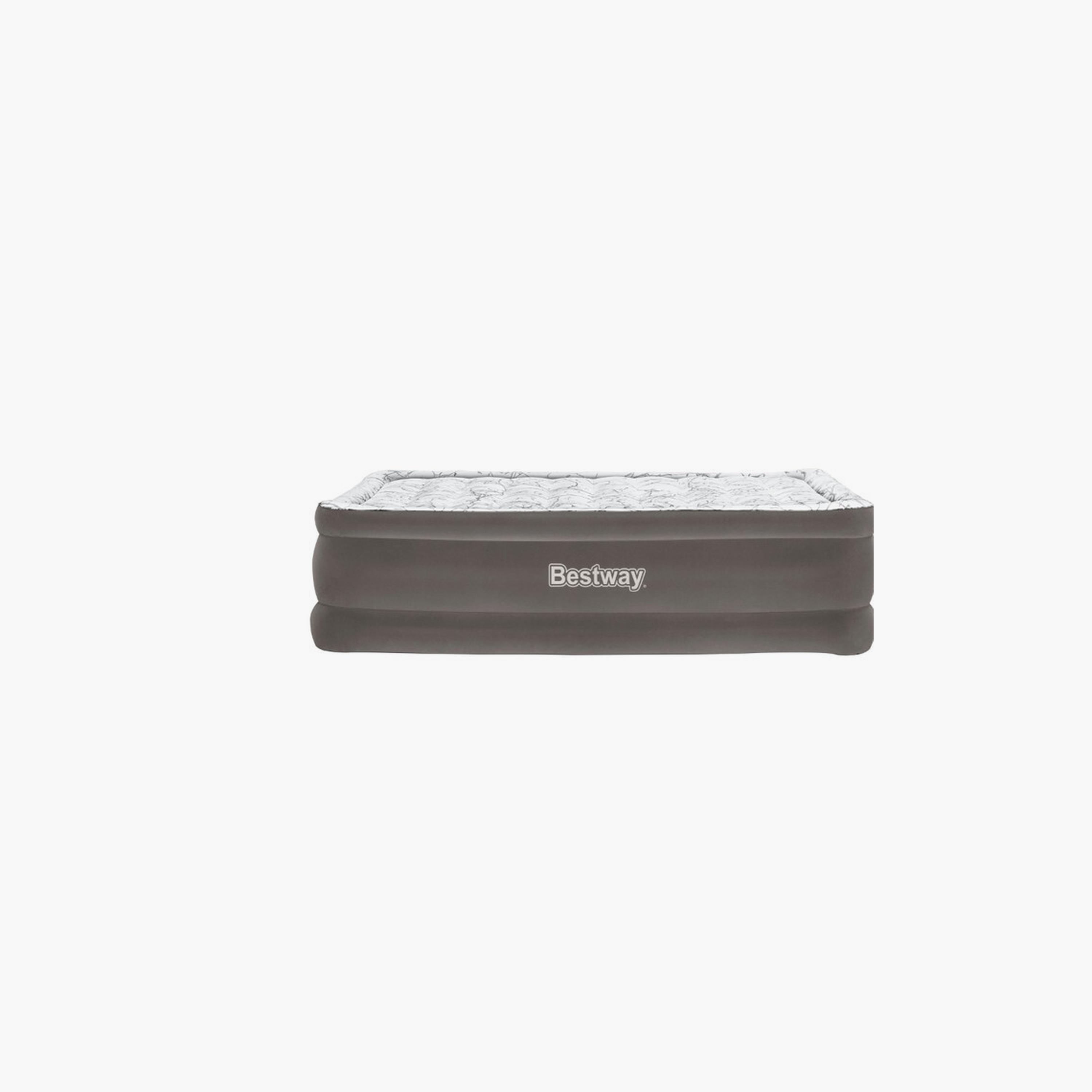 Bestway 26-6713E Tritech Fashion Flock Air Mattress with Built-In AC Pump - Queen-baby-nursery-mattresses-image-6