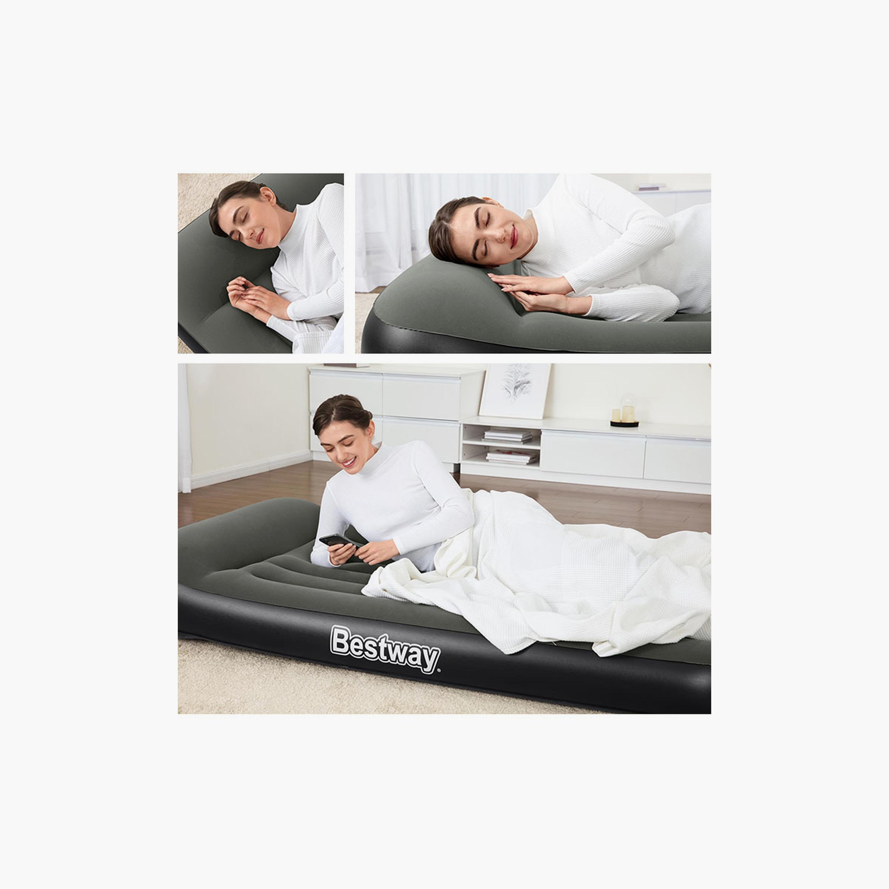 Bestway 26-67929 Tritech Airbed with Built-In Battery Power Pump - Twin-baby-nursery-mattresses-image-3