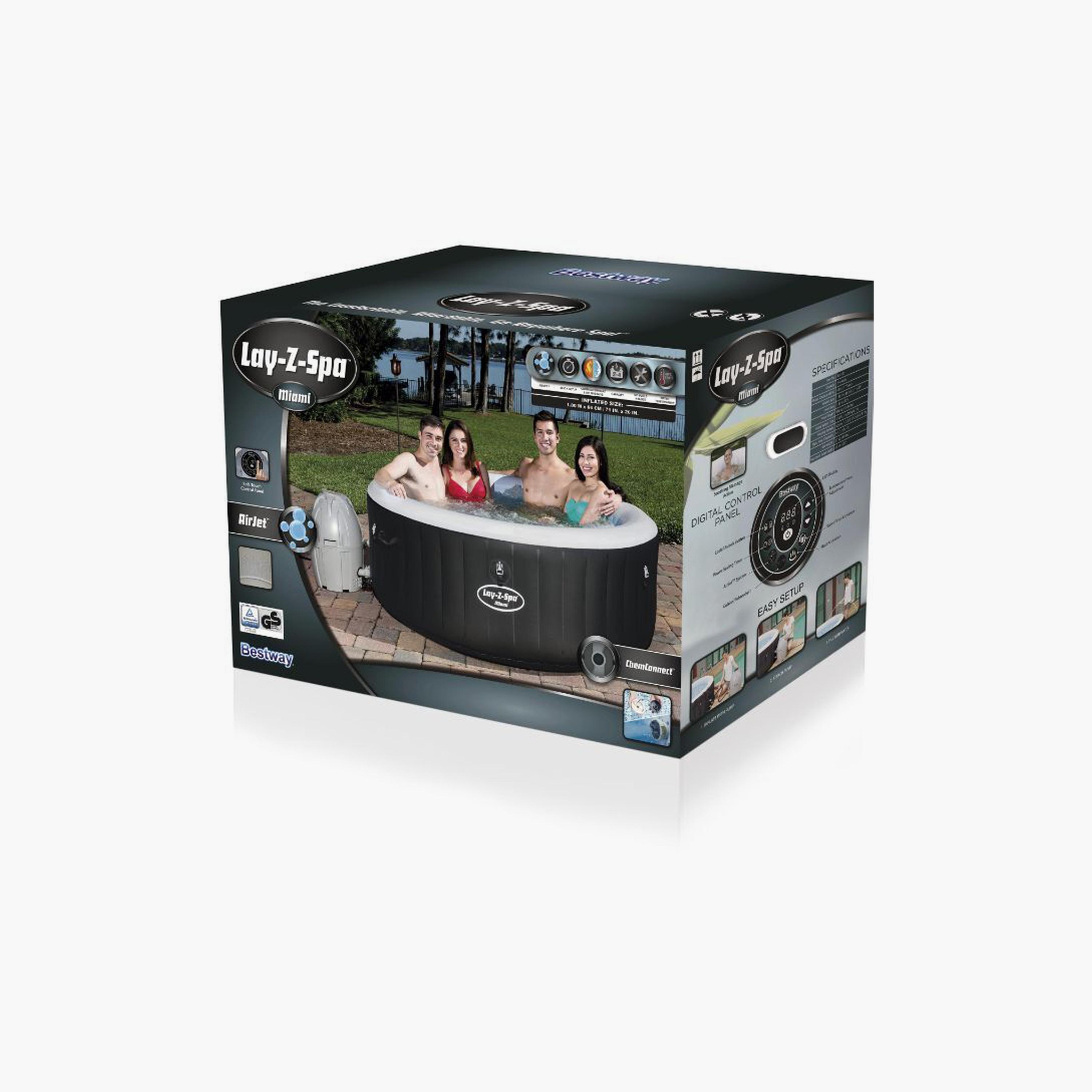 Bestway 26-54123 Lay-Z-Spa Jacuzzi - Miami Airjet-toys-outdoor-poolandbeach-beachtoys-image-10