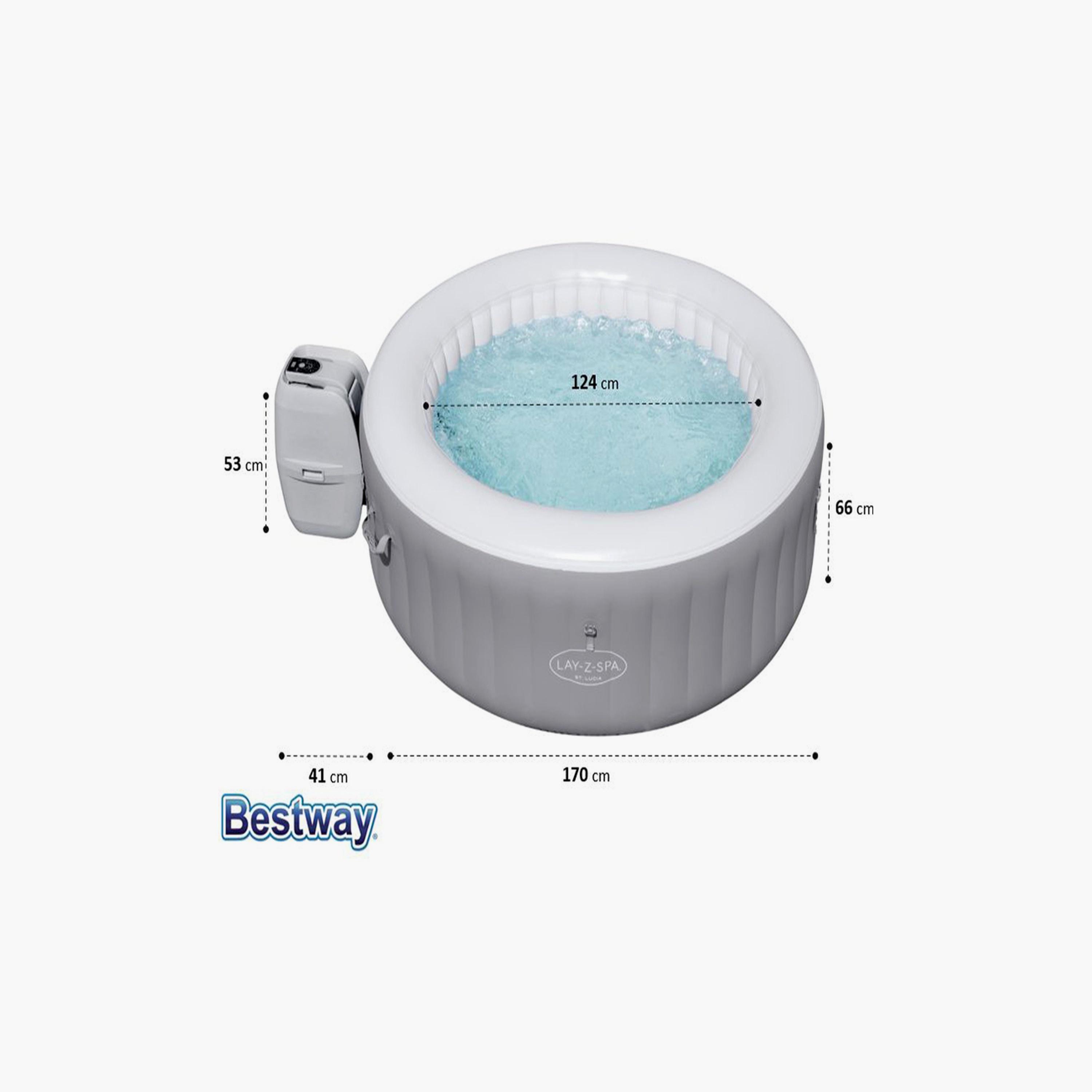 Bestway 26-60037 Lay-Z-Spa Jacuzzi - St.Lucia Airjet-toys-outdoor-poolandbeach-beachtoys-image-5
