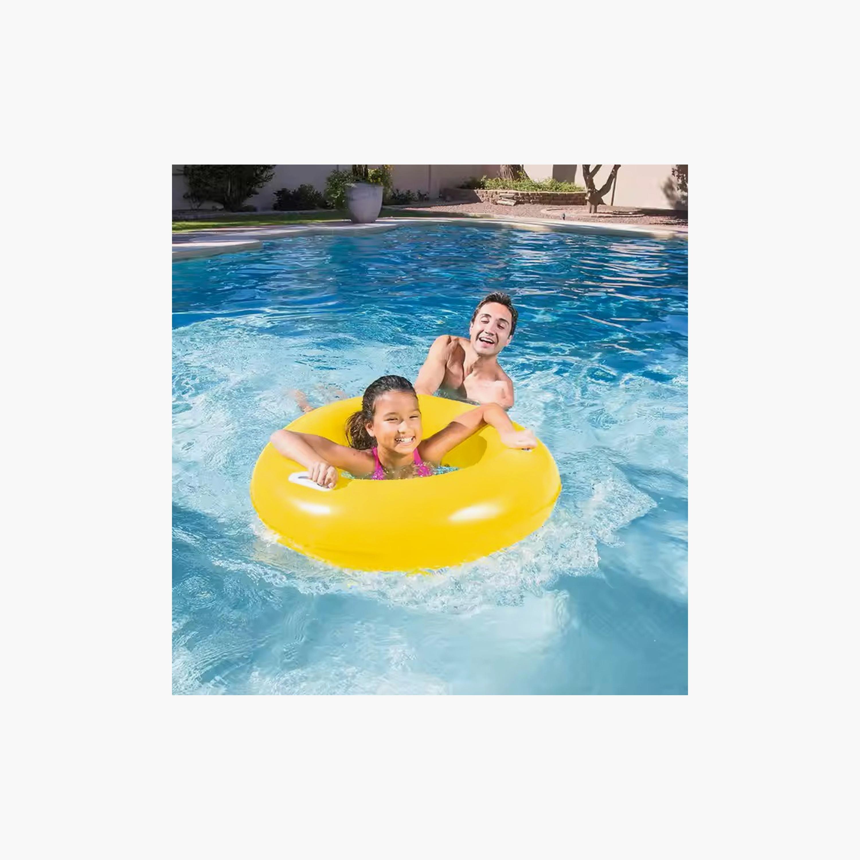 Bestway 26-36084-YELLOW Swim Tube-toys-outdoor-poolandbeach-beachtoys-image-2
