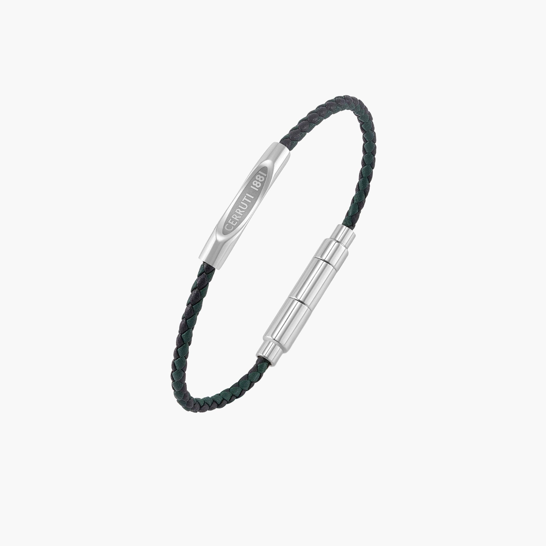 سوار رجالي من الجلد المضفر-women-watchesandjewellery-jewellery-banglesandbracelets-image-1
