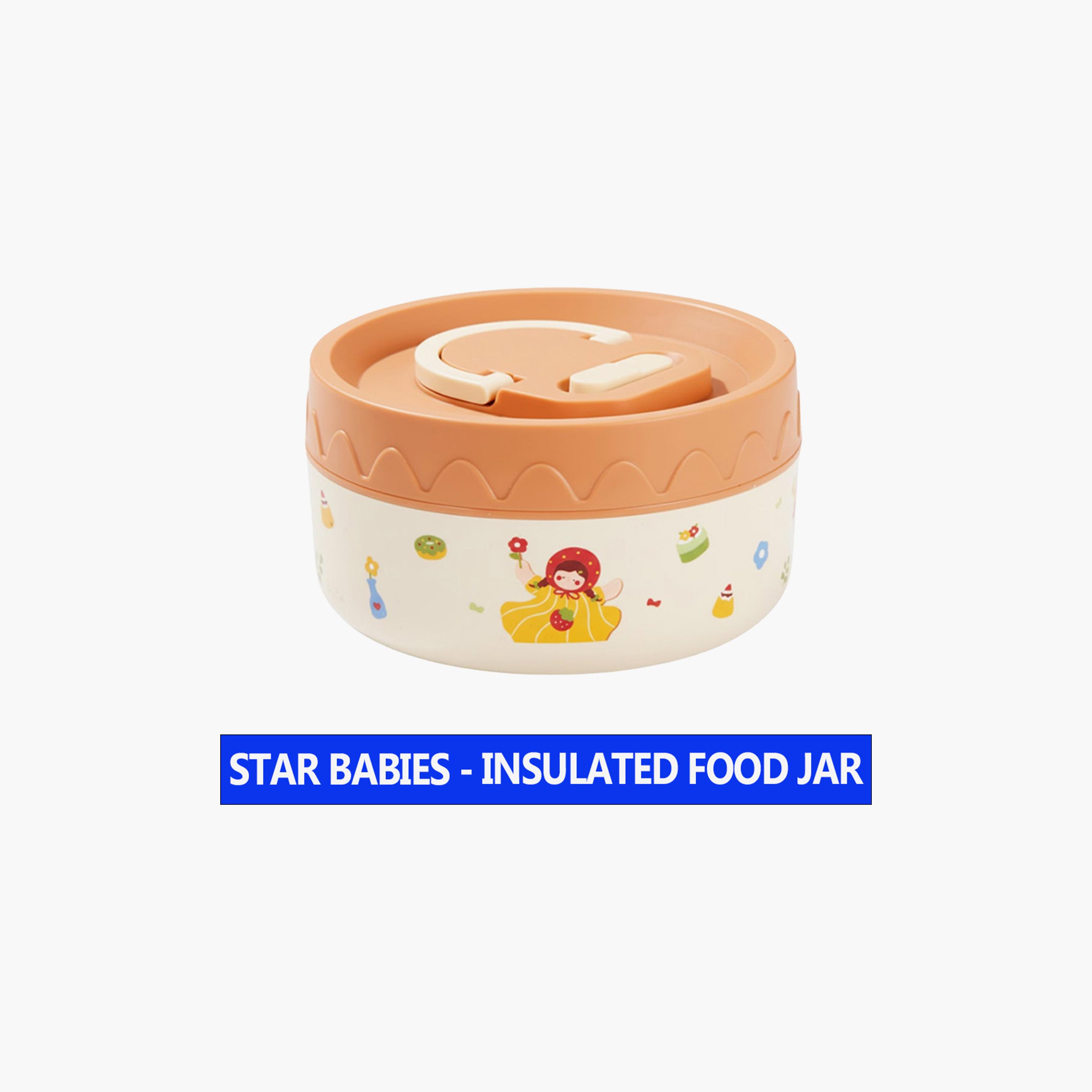 صندوق غداء عازل للحرارة ستانلس ستيل 304 - 400 مل من ستار بيبيز-school-lunchessentials-lunchboxes-image-2