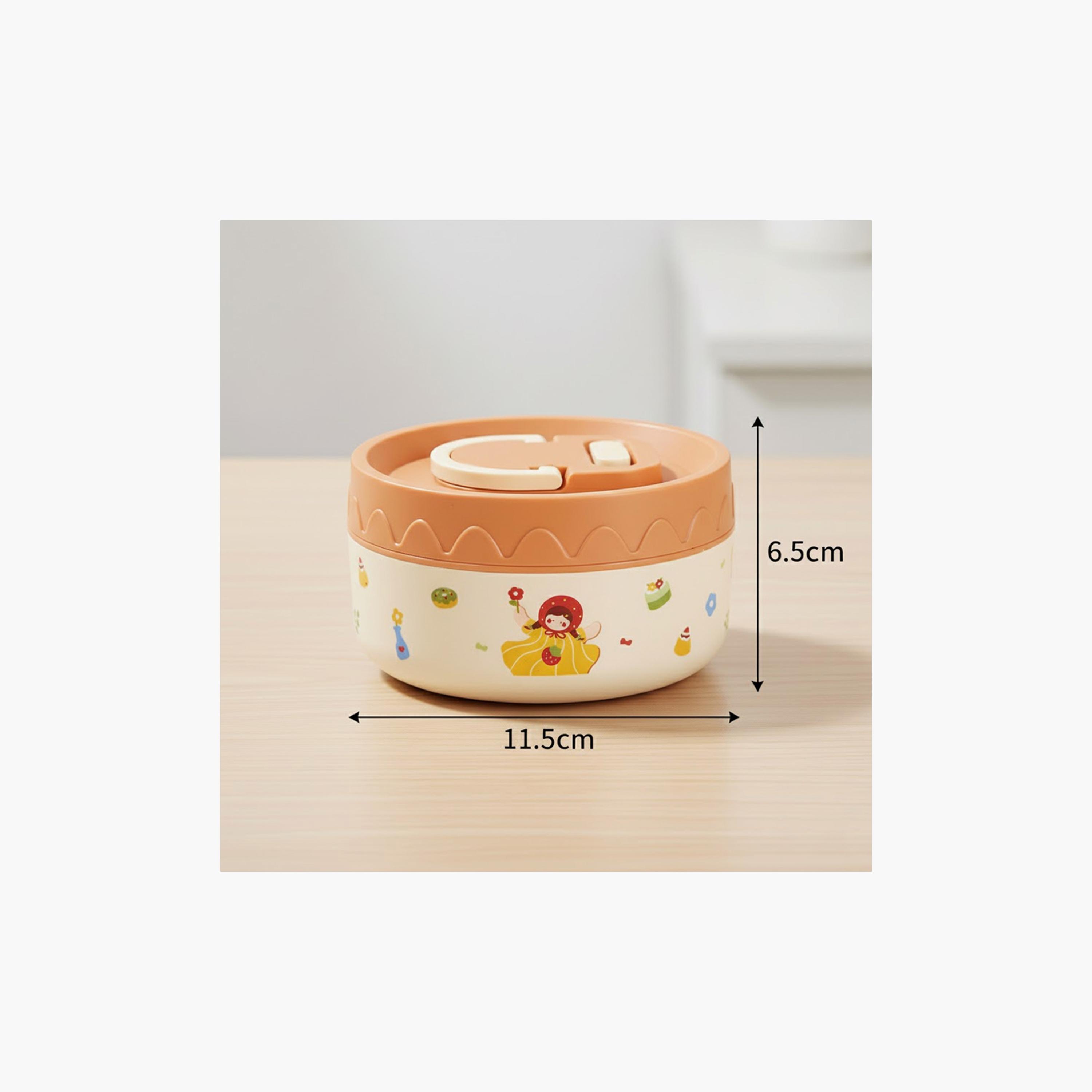 صندوق غداء عازل للحرارة ستانلس ستيل 304 - 400 مل من ستار بيبيز-school-lunchessentials-lunchboxes-image-3