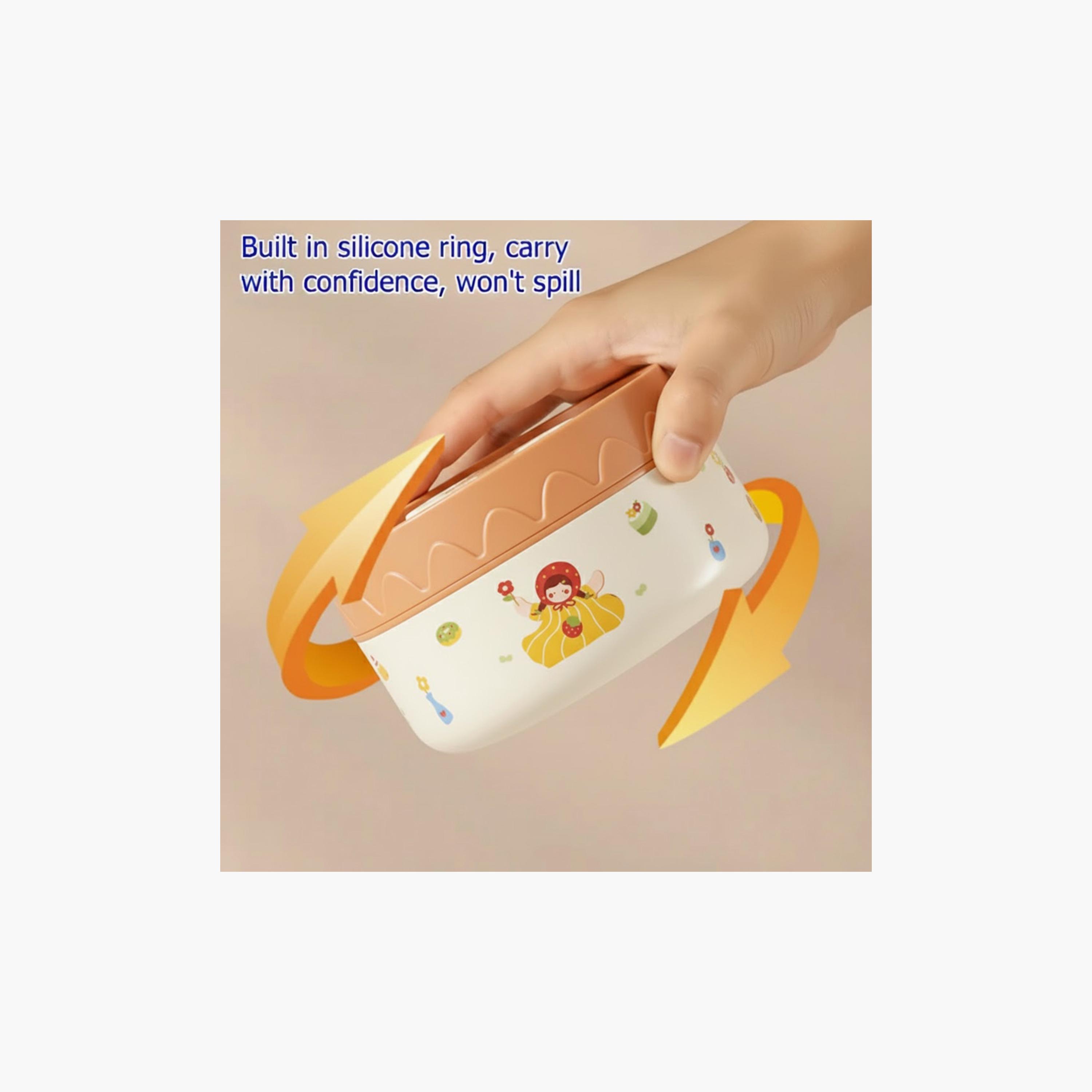 صندوق غداء عازل للحرارة ستانلس ستيل 304 - 400 مل من ستار بيبيز-school-lunchessentials-lunchboxes-image-6