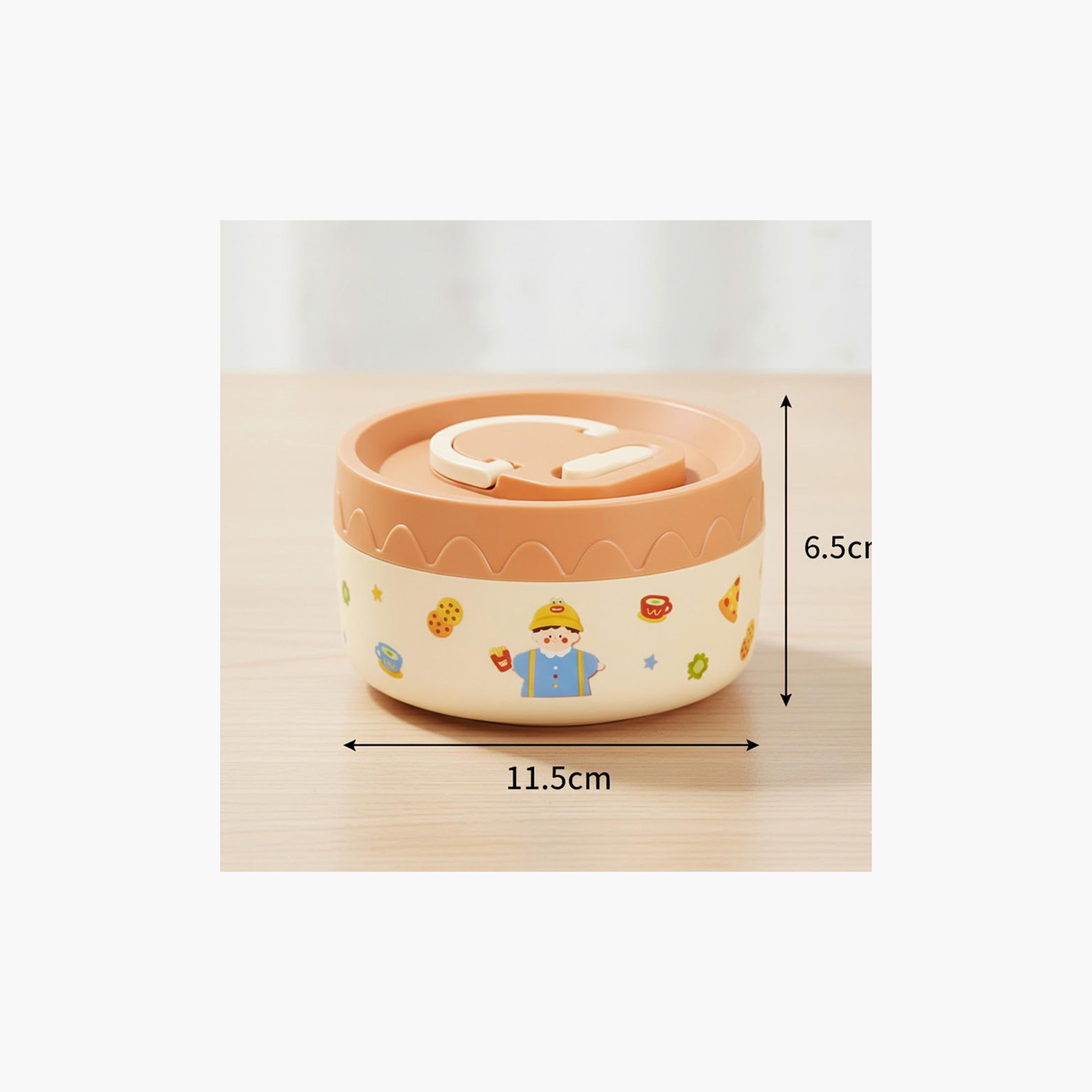 صندوق غداء عازل للحرارة ستانلس ستيل 304 - 400 مل من ستار بيبيز-school-lunchessentials-lunchboxes-image-3