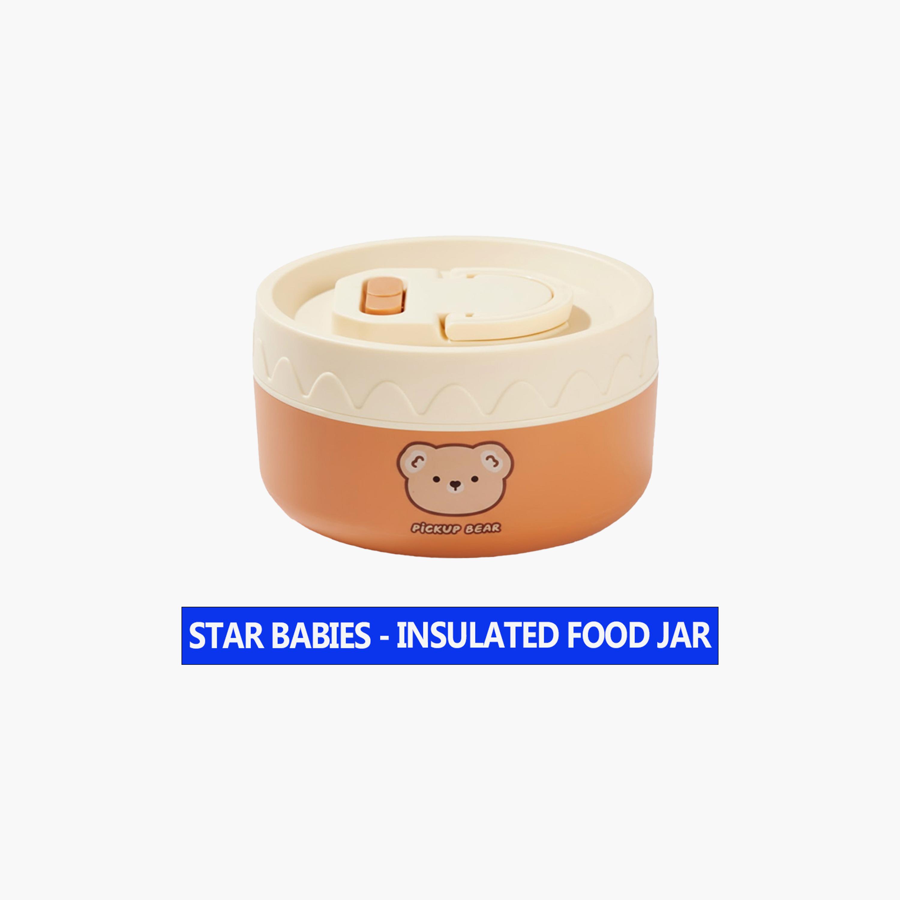 Star Babies 304 Stainless Steel Insulated Lunch Box - 400 ml-school-lunchessentials-lunchboxes-image-2