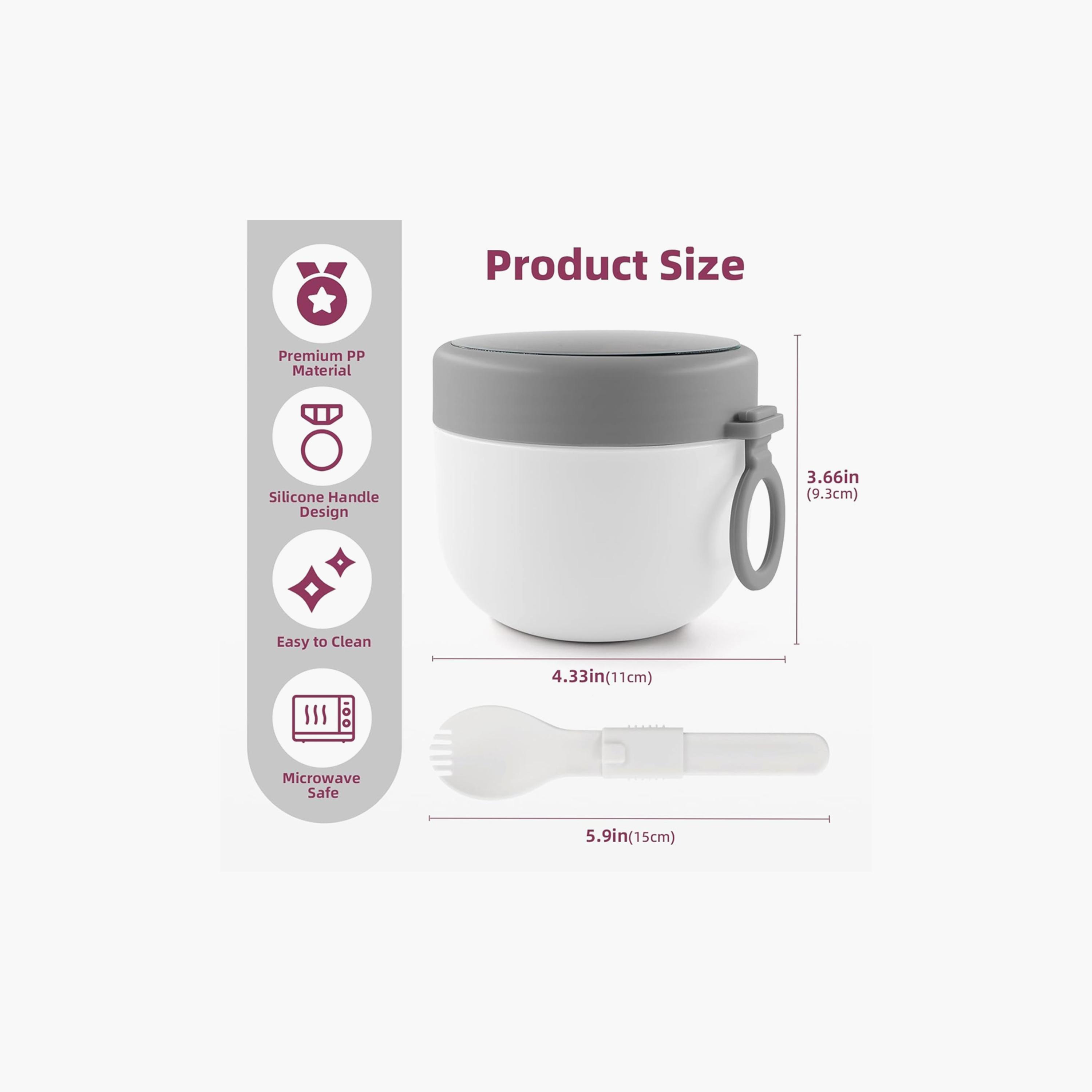 Star Babies Stainless Steel Food Jar with Spoon & Leak Proof Lid - 600 ml-baby-feeding-mealtimeessentials-image-10