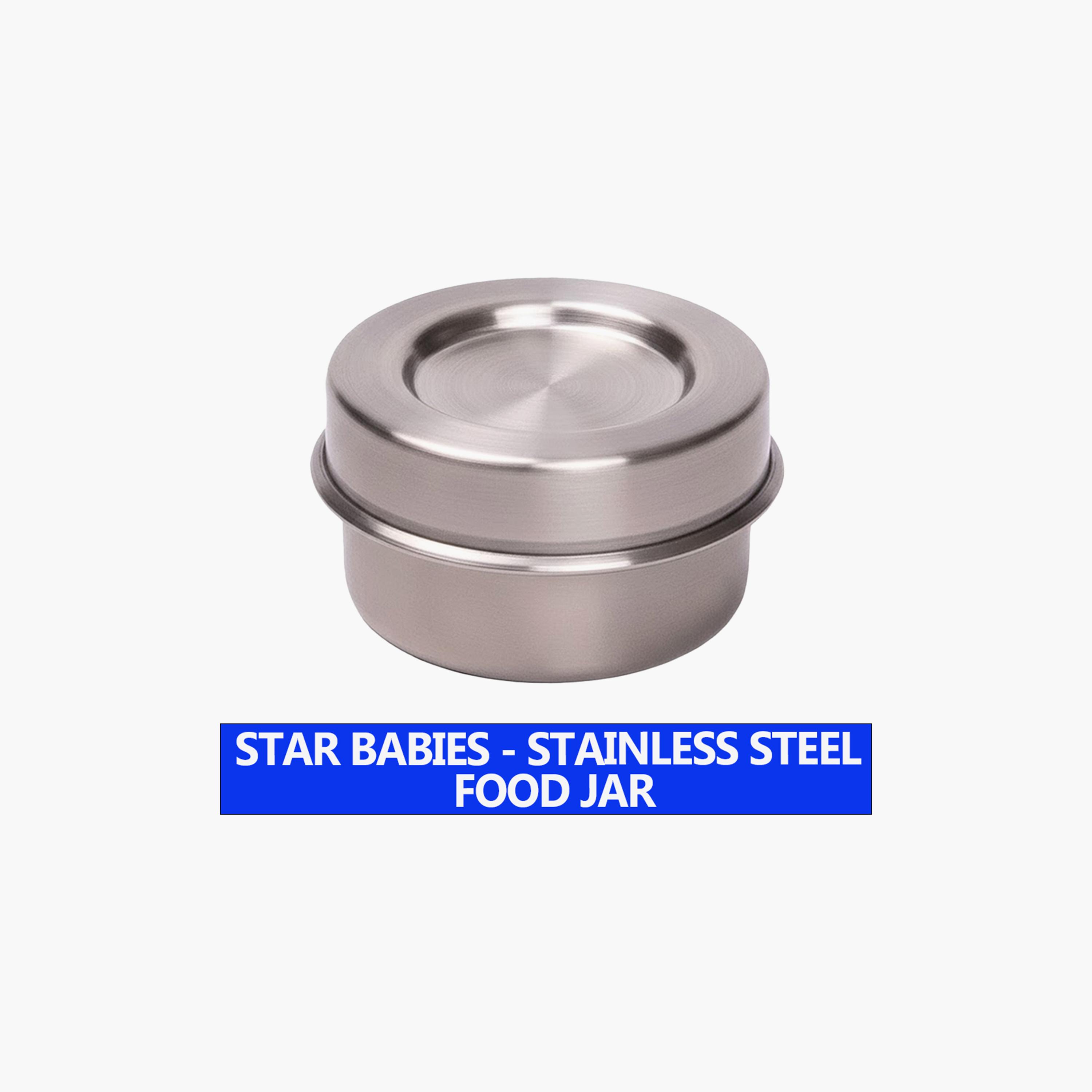 Star Babies Stainless Steel Leakproof Food Storage Container - 50 ml-baby-feeding-mealtimeessentials-image-2