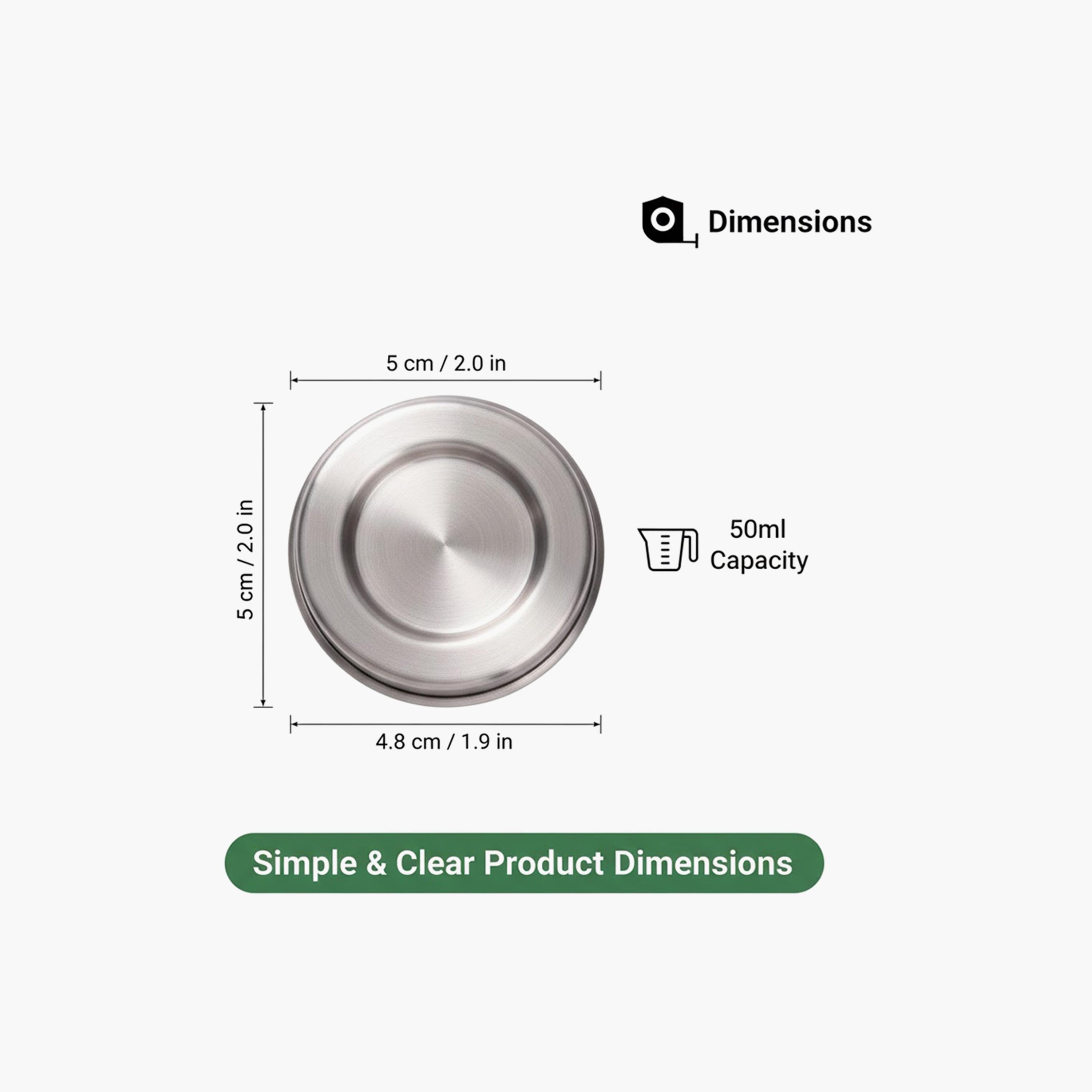 Star Babies Stainless Steel Leakproof Food Storage Container - 50 ml-baby-feeding-mealtimeessentials-image-3