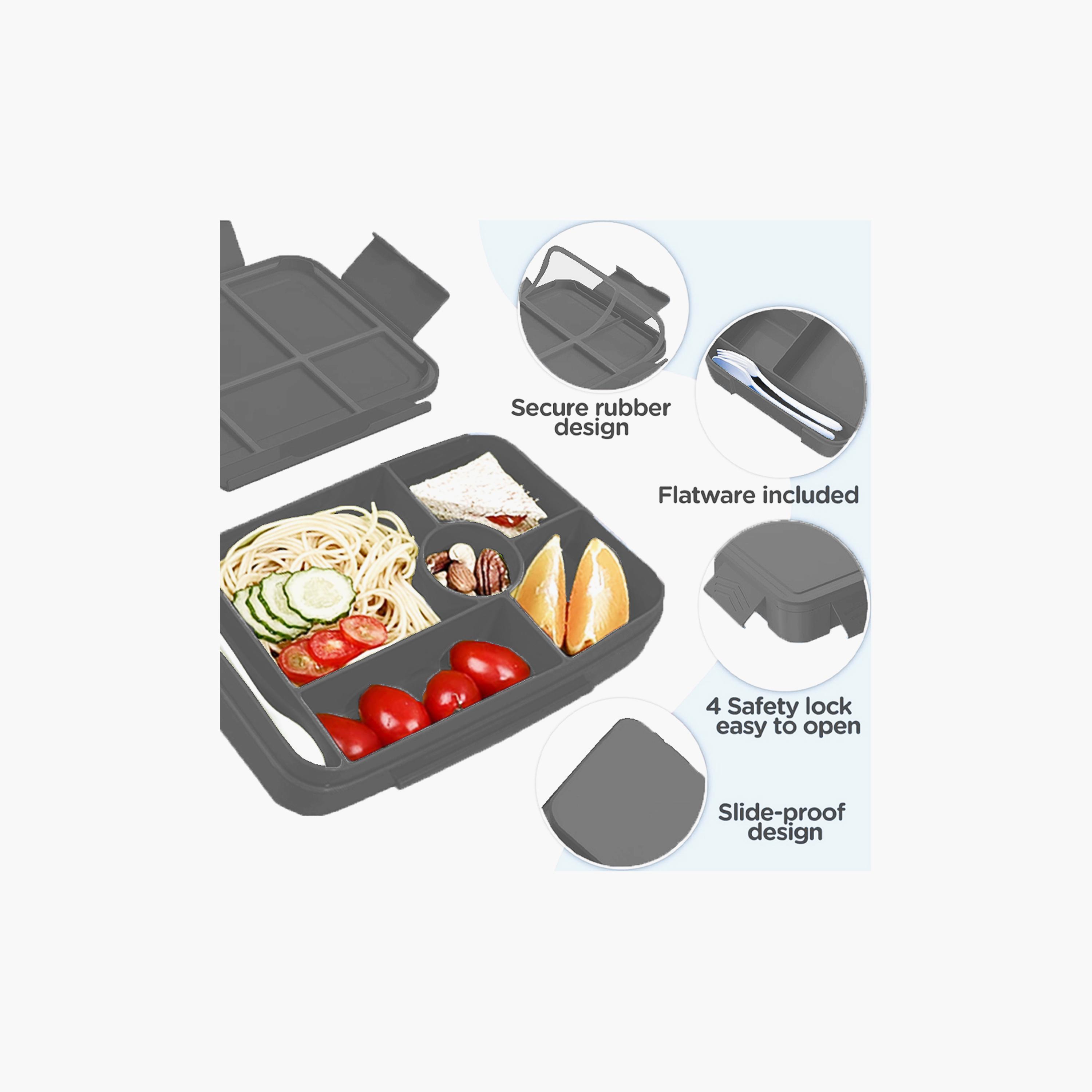 Star Babies Lunch Box - Astronaut - Grey-school-lunchessentials-lunchboxes-image-4