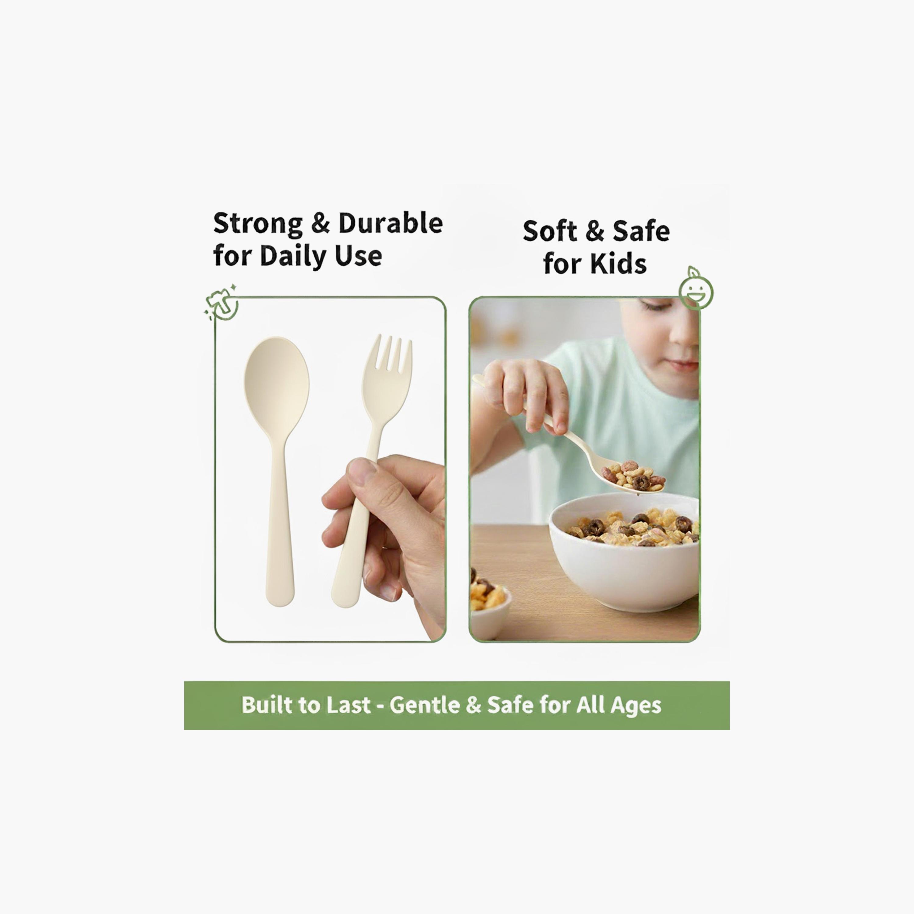 Star Babies Organic Spoon, Fork & Chopsticks Set with Case-baby-feeding-mealtimeessentials-image-15