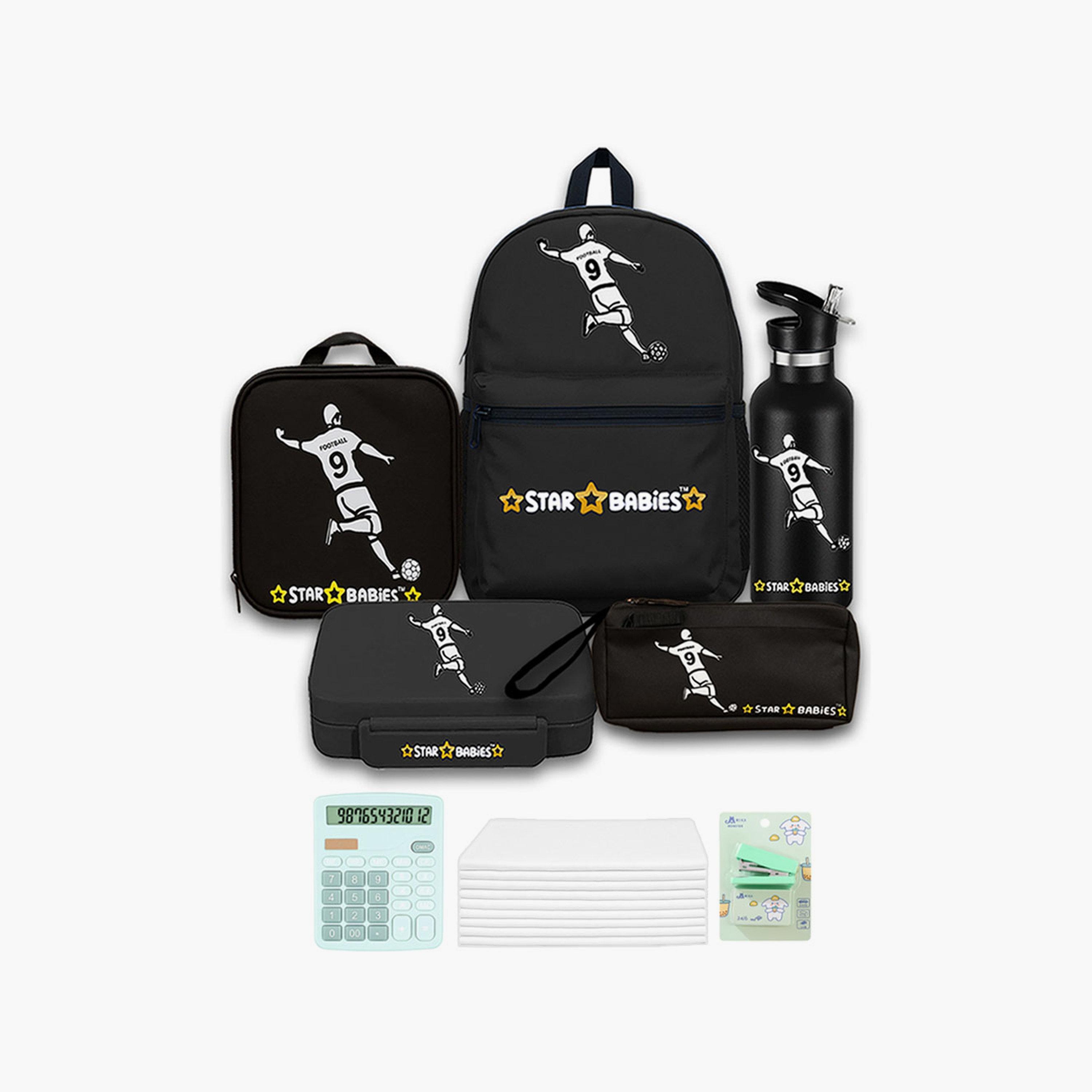 Star Babies 4-Piece 16" Backpack Set with Free Gifts - Football-school-bagsandbackpacks-sets-image-8