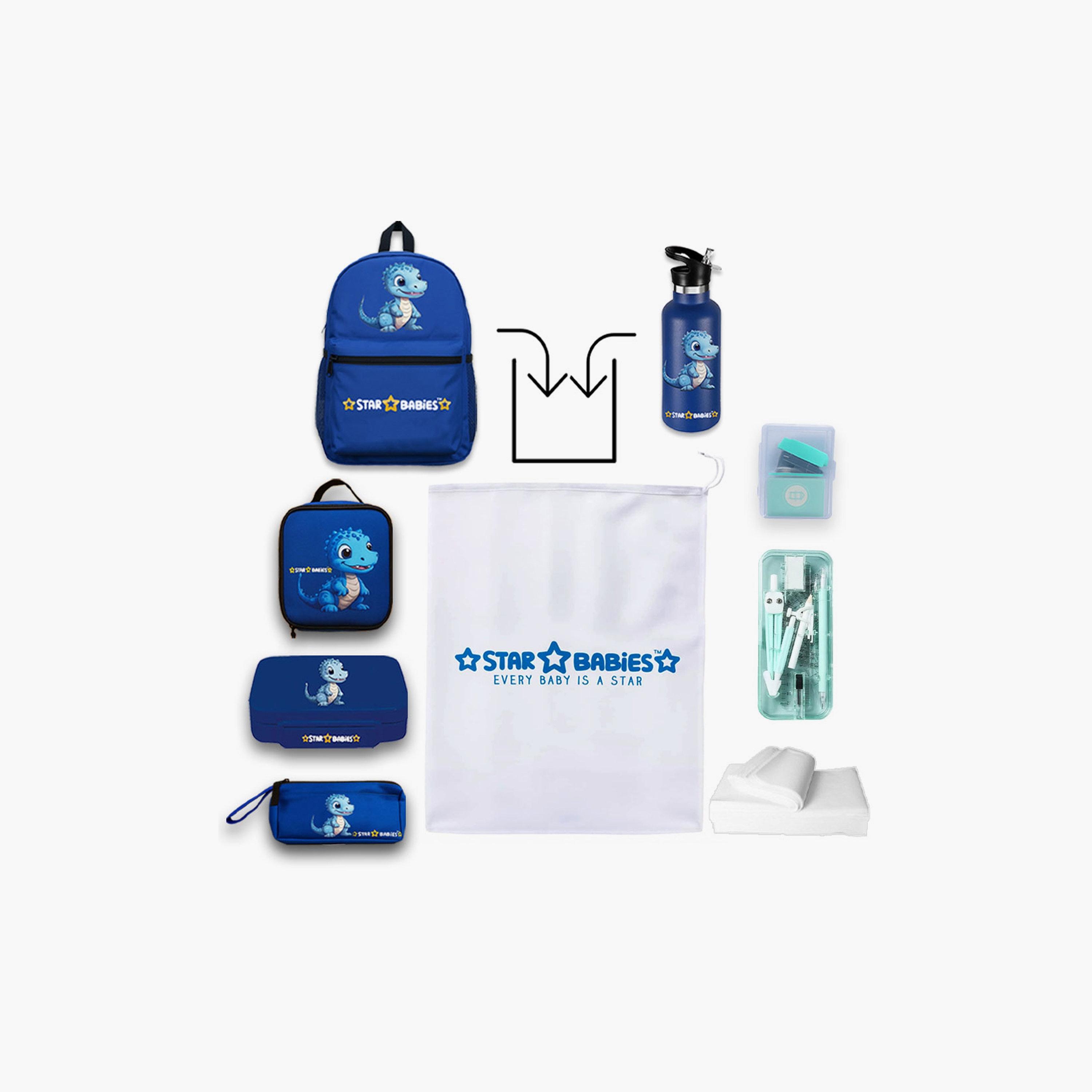 Star Babies 4-Piece 16" Backpack Set with Free Gifts - Dinosaurs-school-bagsandbackpacks-sets-image-4