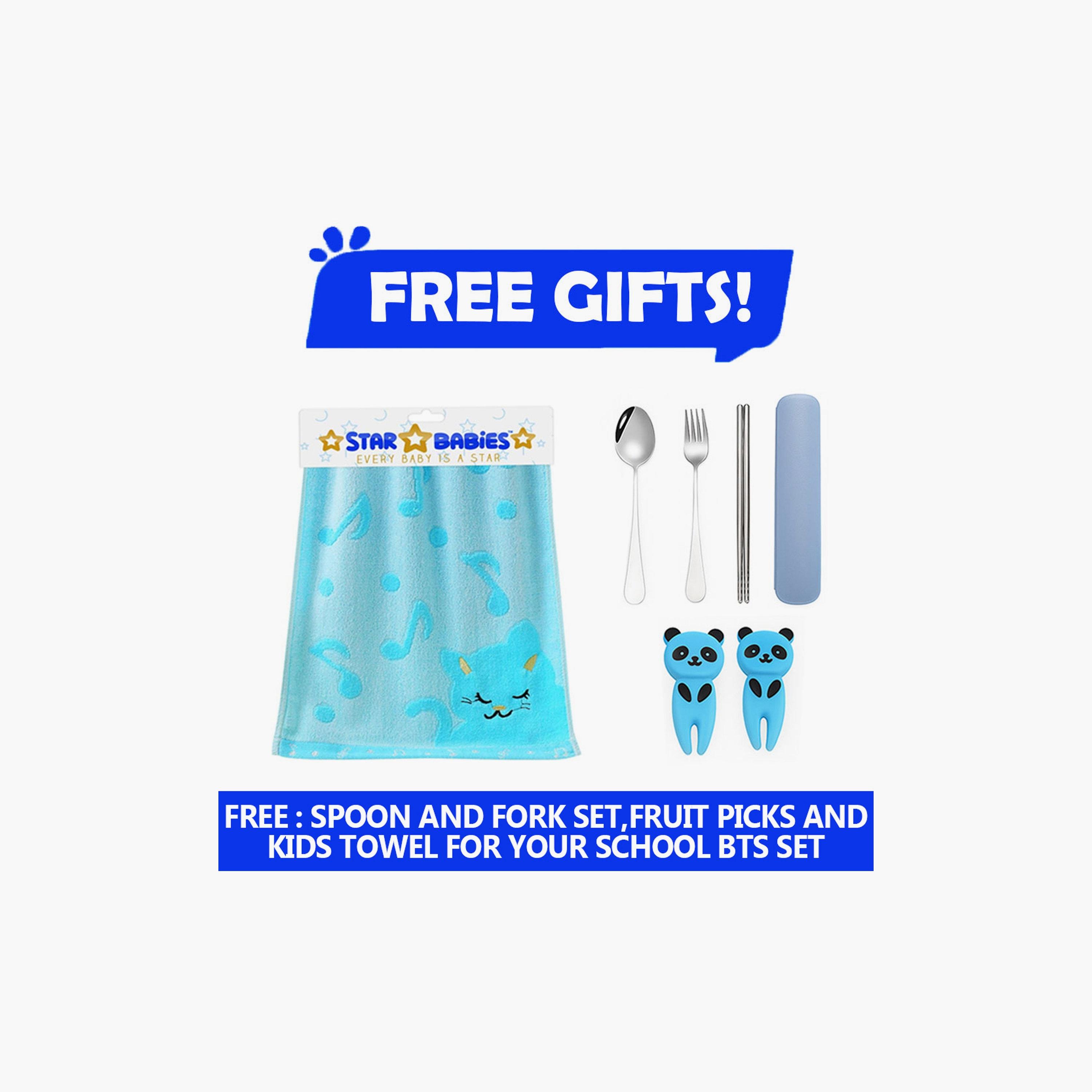 Star Babies 4-Piece 16" School Bag with Free Gifts - Football-school-bagsandbackpacks-sets-image-13