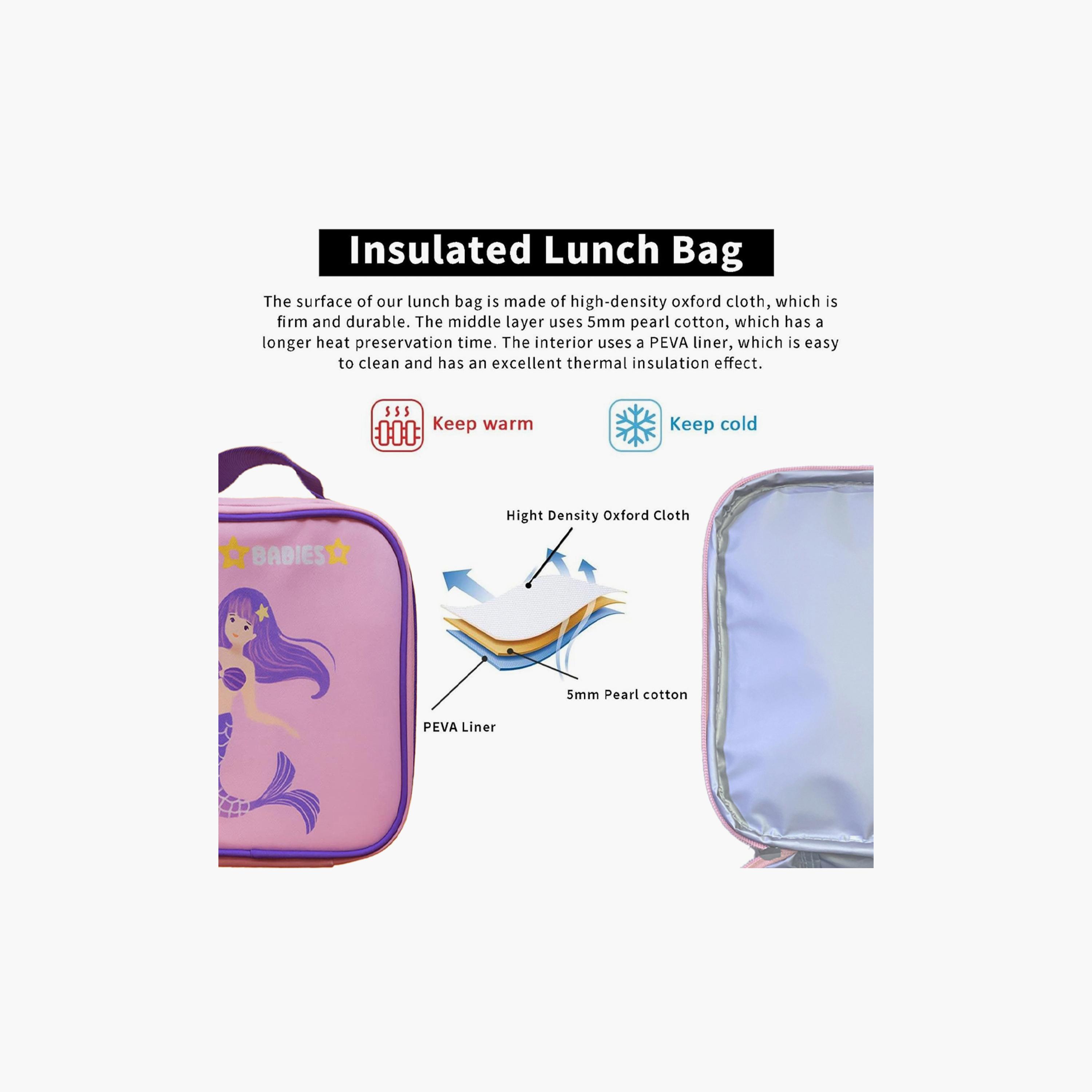 Star Babies 4-Piece 16" School Bag with Free Gifts - Mermaid-school-bagsandbackpacks-sets-image-5