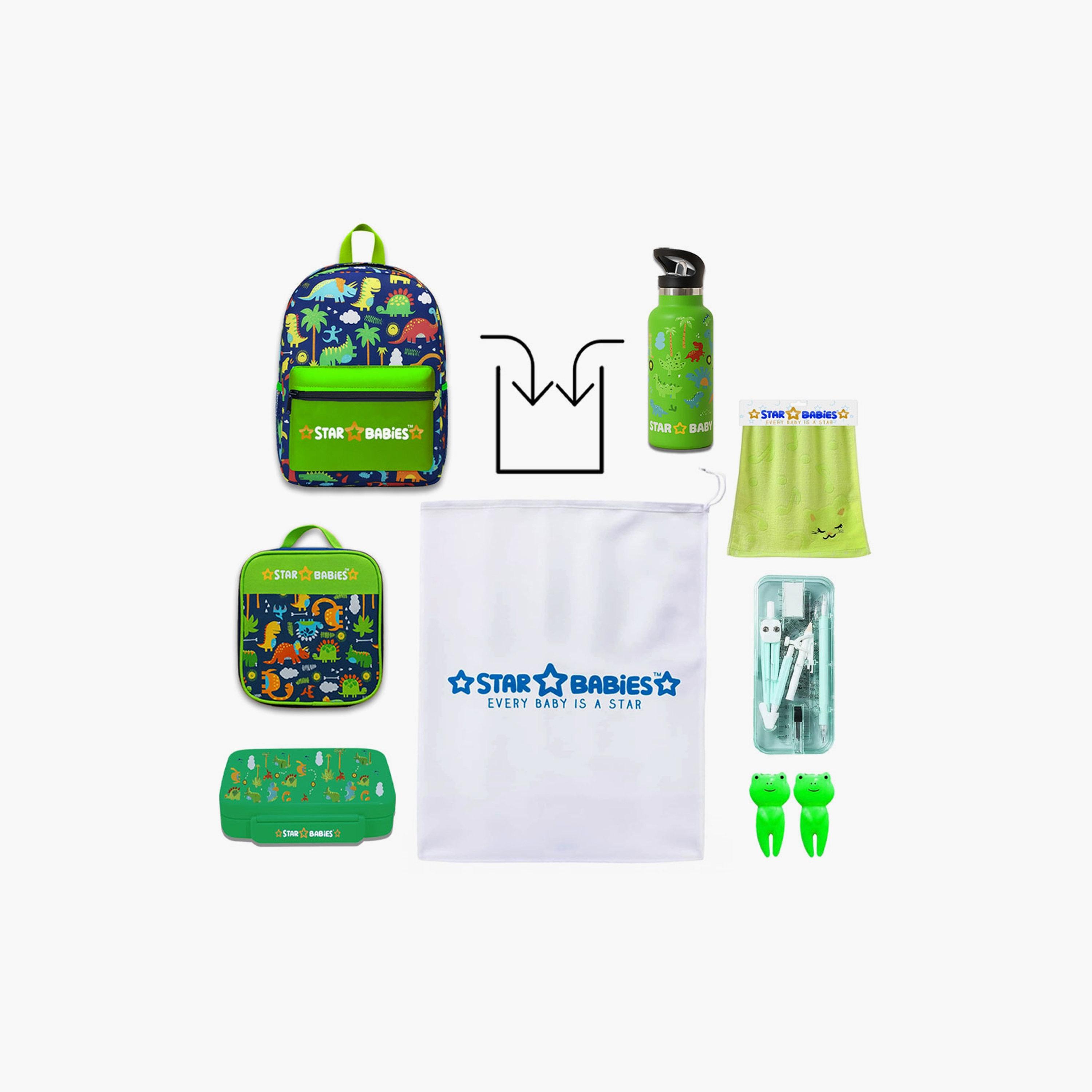 Star Babies 4-Piece 16" School Bag with Free Gifts - Dinosaurs-school-bagsandbackpacks-sets-image-8