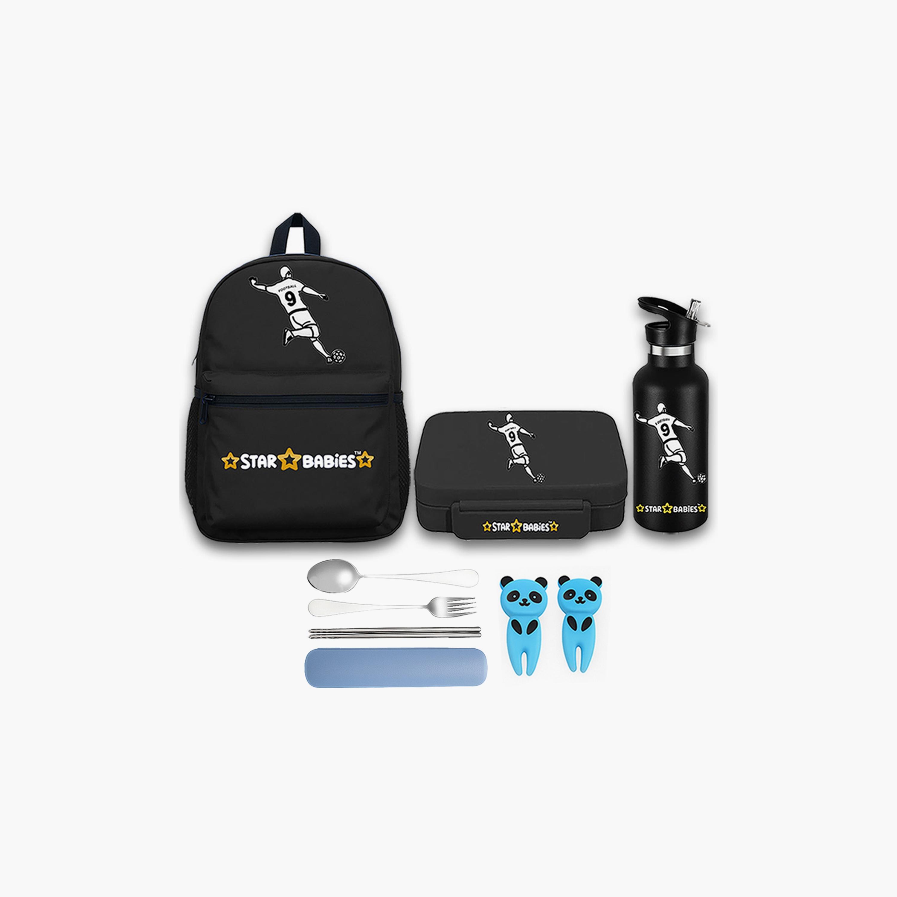 Star Babies 3-Piece 16" Backpack with Free Gifts - Football-school-bagsandbackpacks-sets-image-9