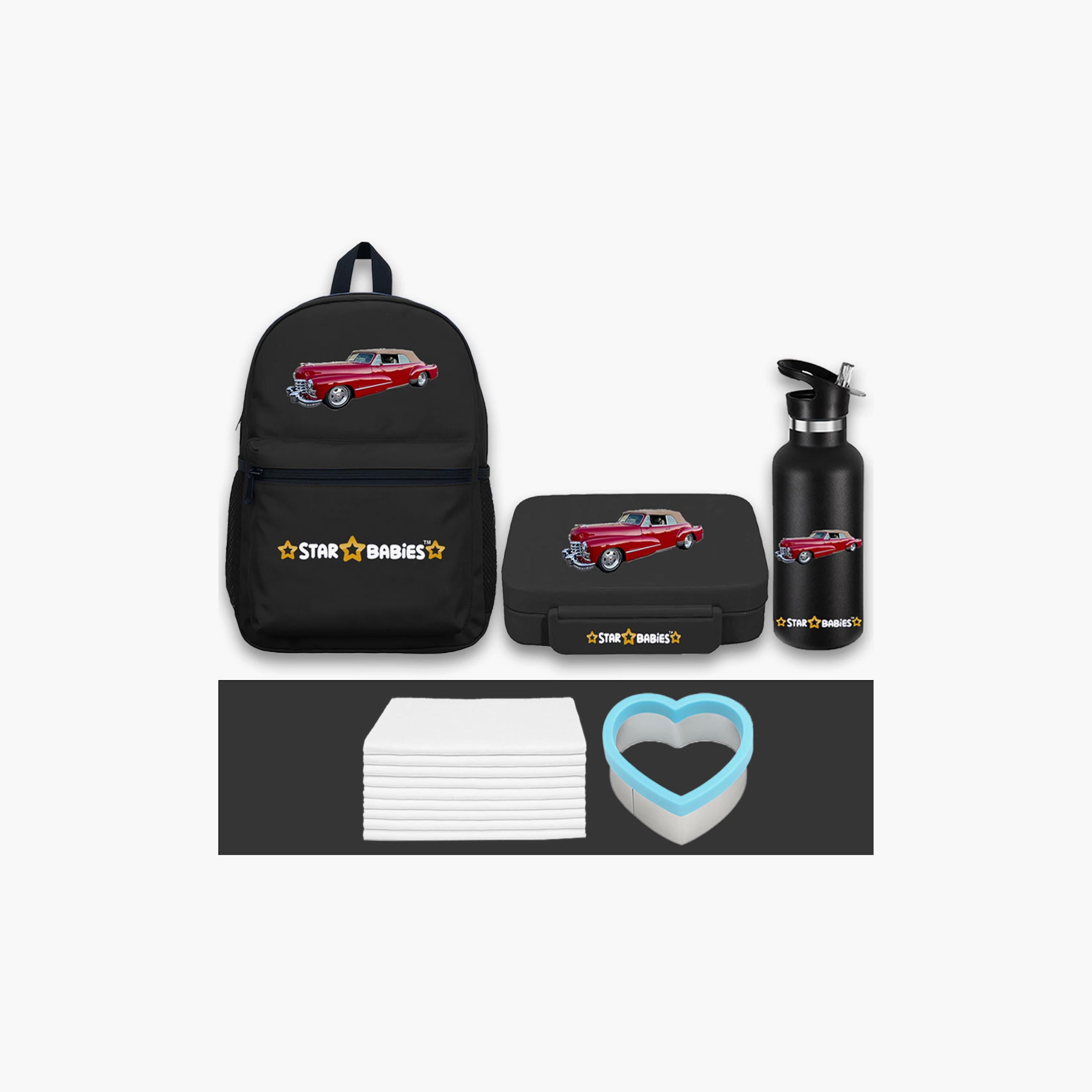 Star Babies 3-Piece 16" Backpack with Free Gifts - Car-school-bagsandbackpacks-sets-image-1