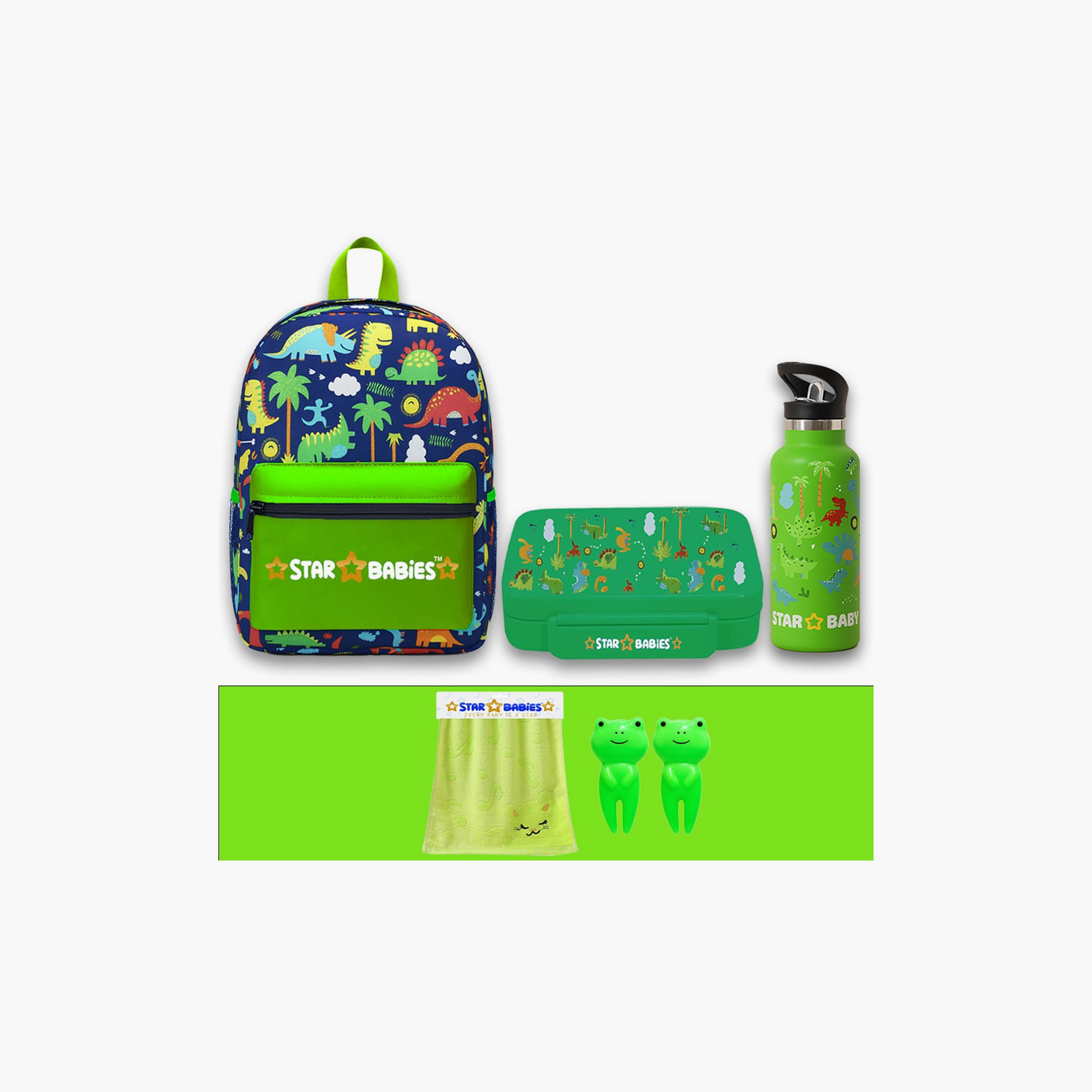 Star Babies 3-Piece 16" Backpack with Free Gifts - Dinosaurs-school-bagsandbackpacks-sets-image-1