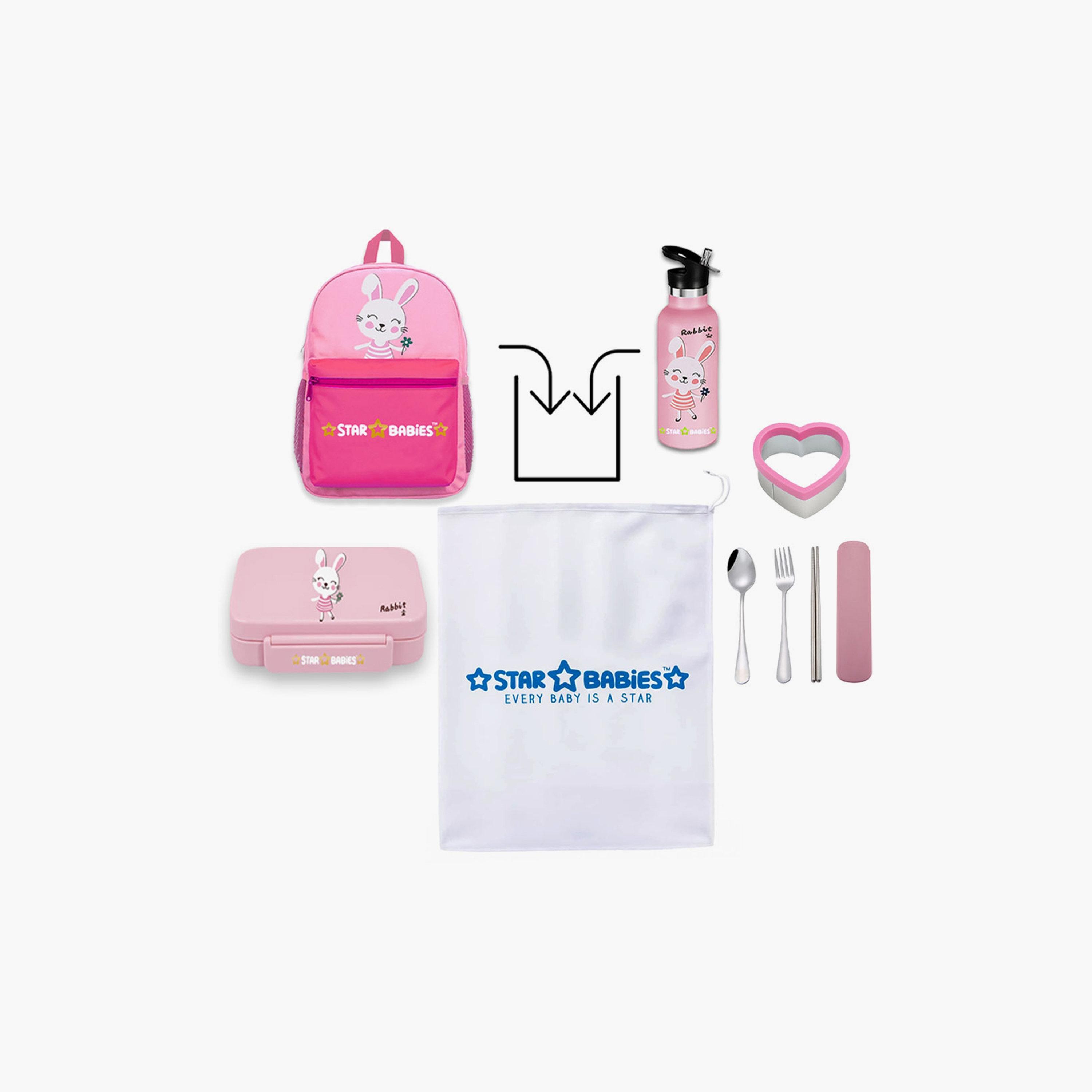 Star Babies 3-Piece 16" Backpack with Free Gifts - Bunny-school-bagsandbackpacks-sets-image-6