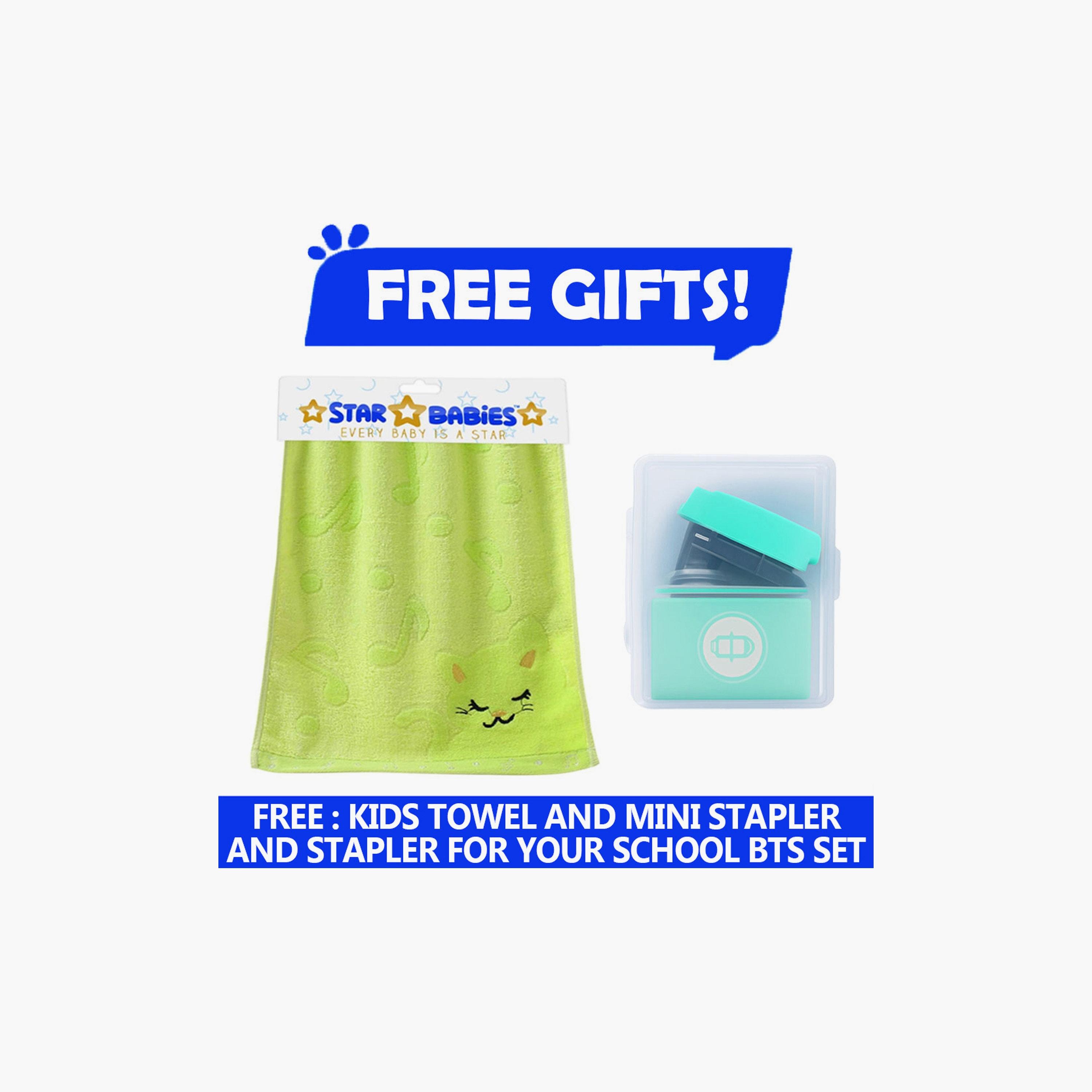 Star Babies 16" Backpack and Bento Lunch Box with Free Gifts - Dinosaurs-school-bagsandbackpacks-sets-image-6