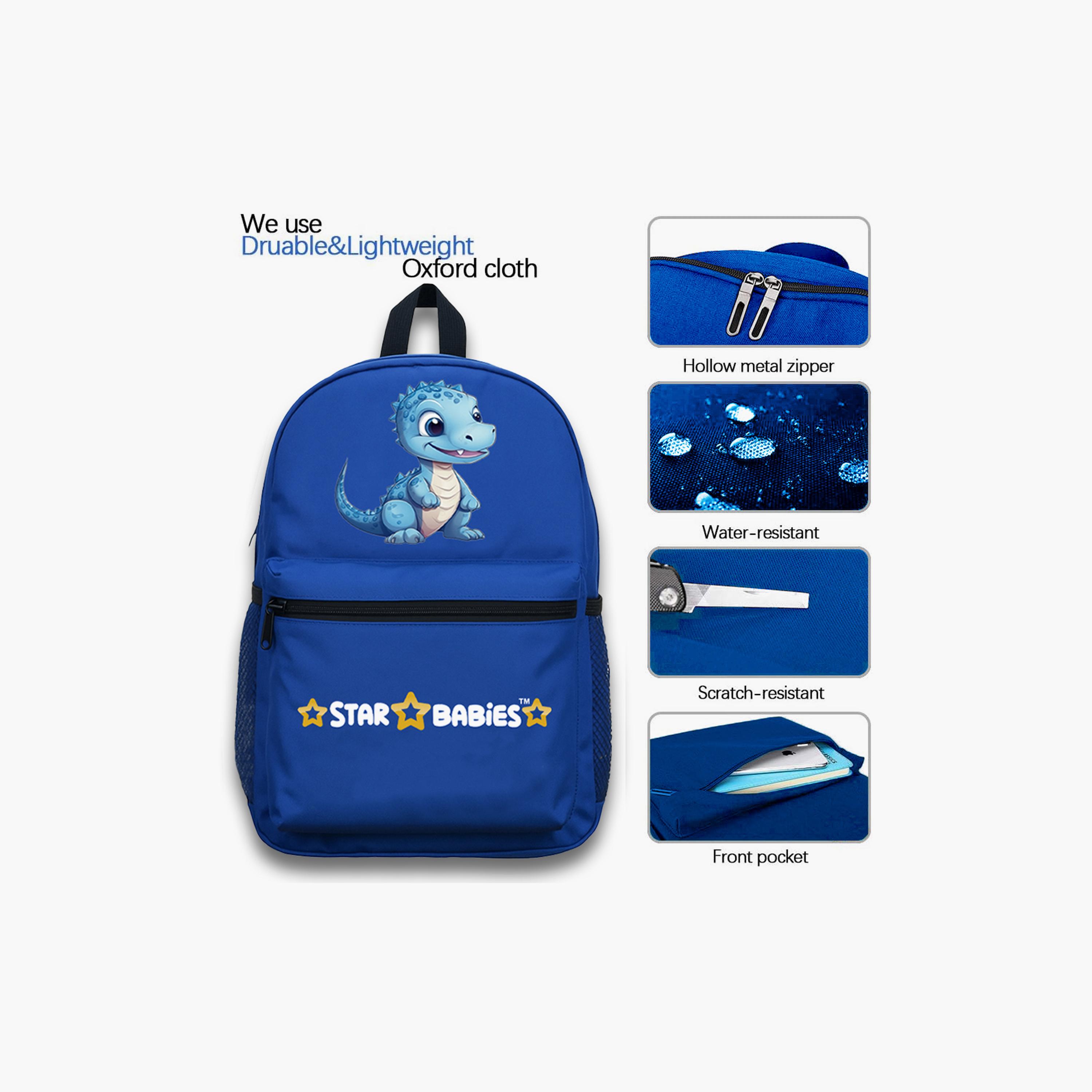 حقيبة ظهر مقاس 16 بوصة وبرطمان طعام 500 مل من ستار بيبيز مع هدايا مجانية - الديناصورات-school-bagsandbackpacks-sets-image-8