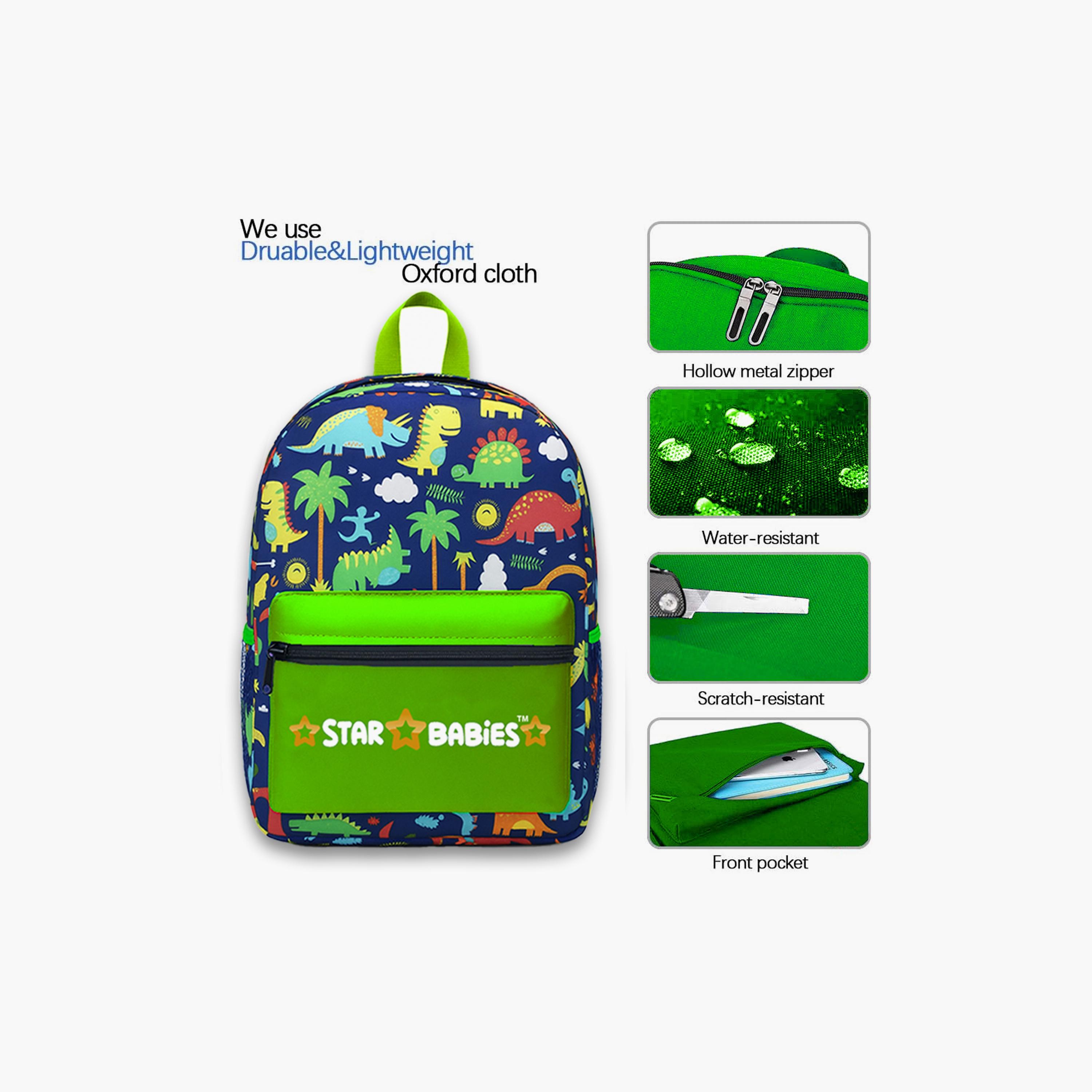 Star Babies 4-Piece 16" School Bag Set with Free Gifts - Dinosaurs-school-bagsandbackpacks-sets-image-9