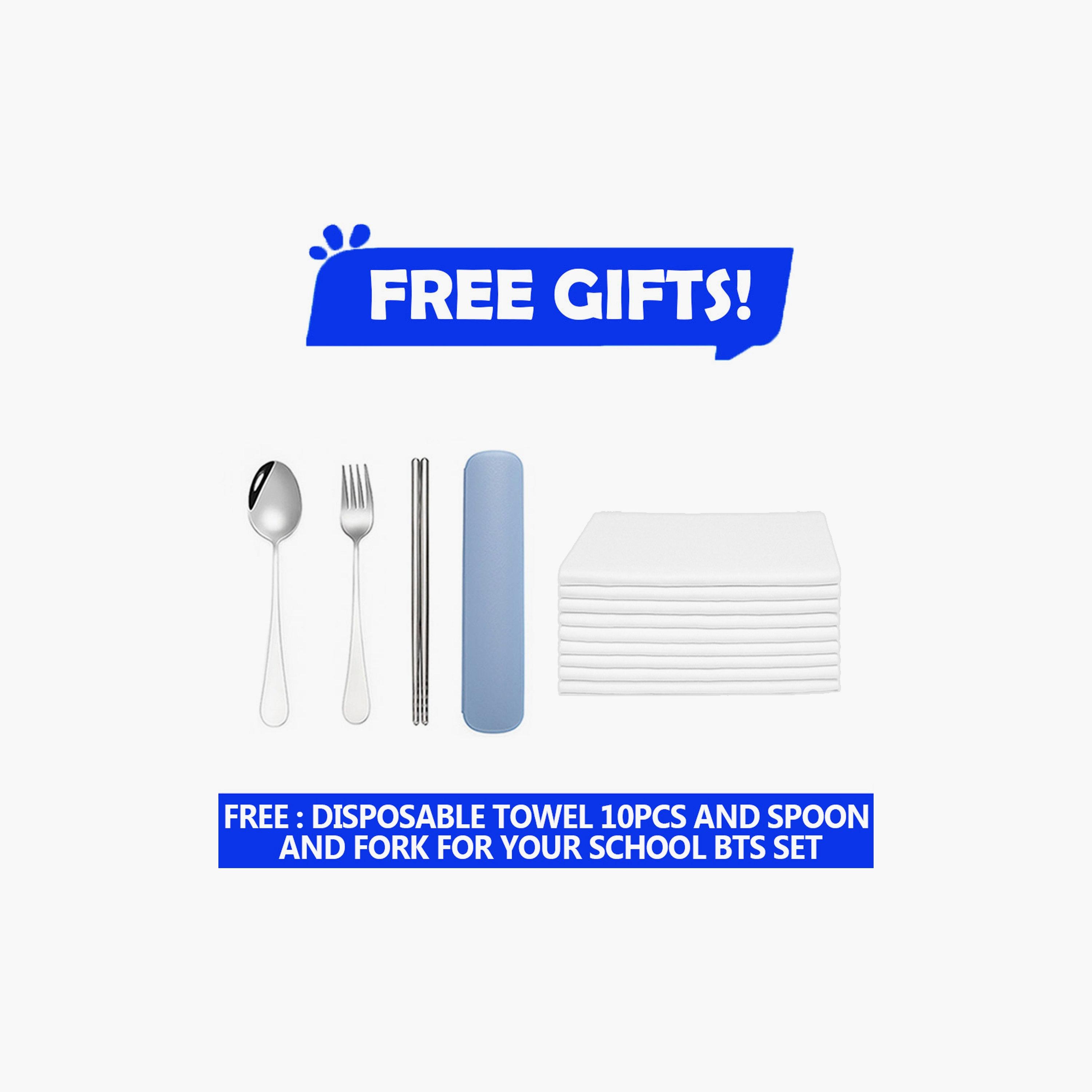 Star Babies Stainless Steel Water Bottle - 500ml and Lunch Box with Free Gifts - Brave Lion-school-waterbottles-image-8