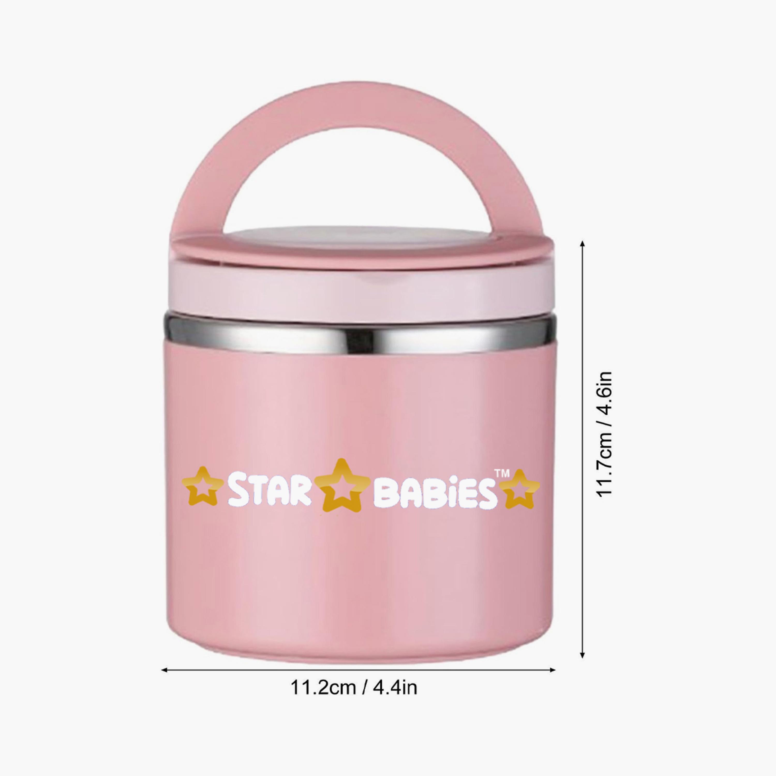 زجاجة مياه وبرطمان طعام من الستانلس ستيل من ستار بيبيز مع هدايا مجانية - الأرنب-school-waterbottles-image-7