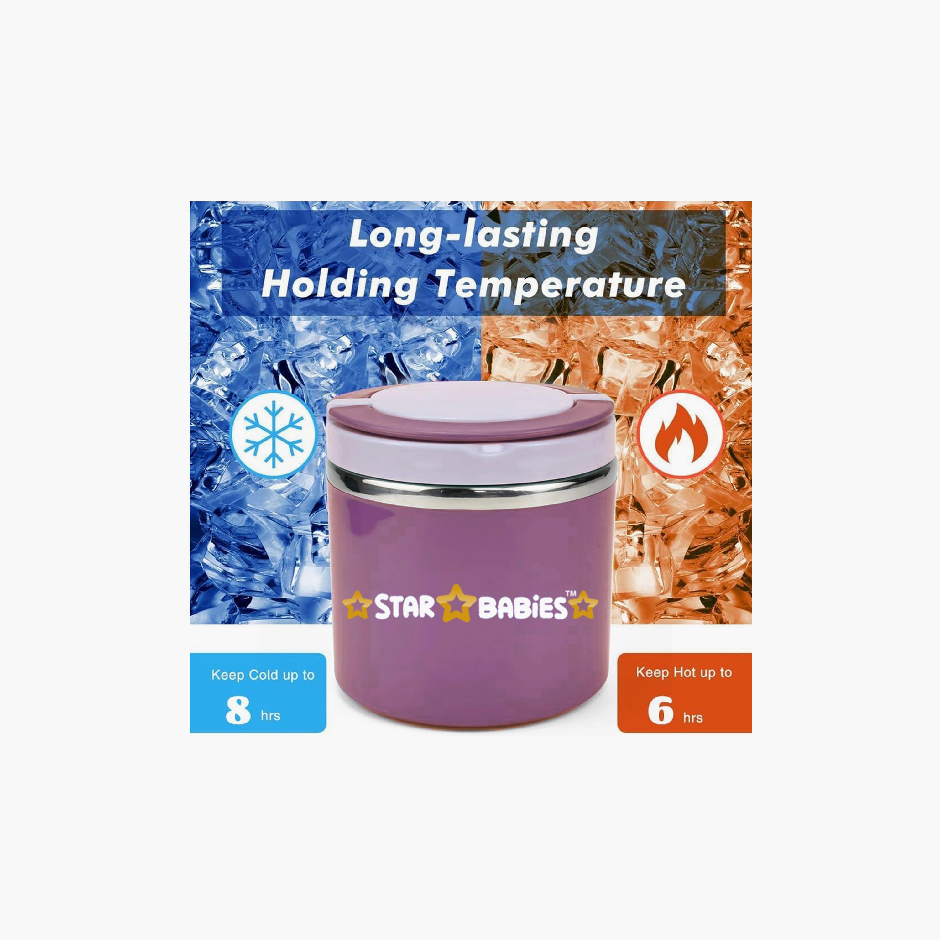 زجاجة مياه وبرطمان طعام من الستانلس ستيل من ستار بيبيز مع هدايا مجانية - الأرنب-school-waterbottles-image-2