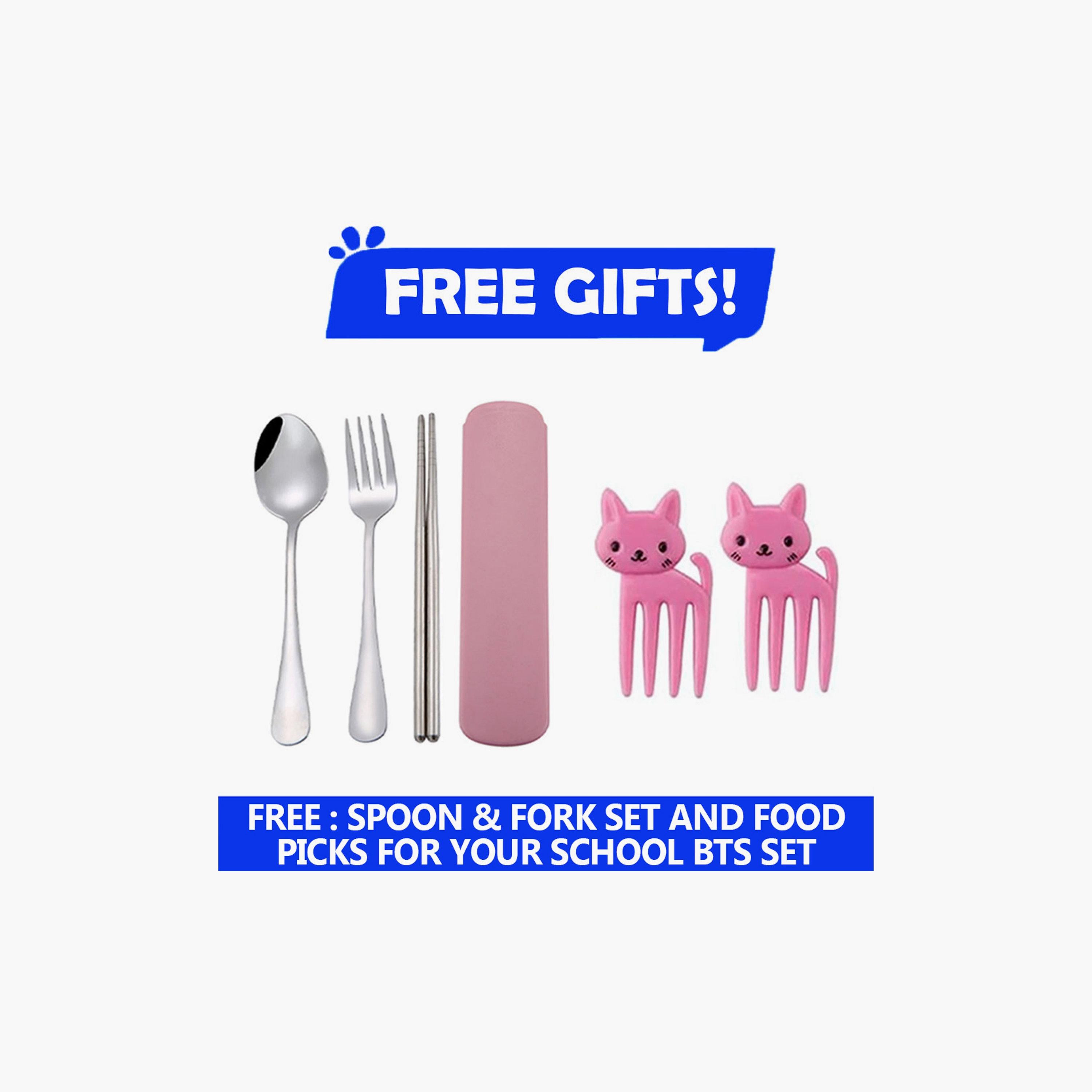 Star Babies Lunch Bag with Food Jar with Free Gifts - Mermaid-school-lunchessentials-lunchbags-image-9