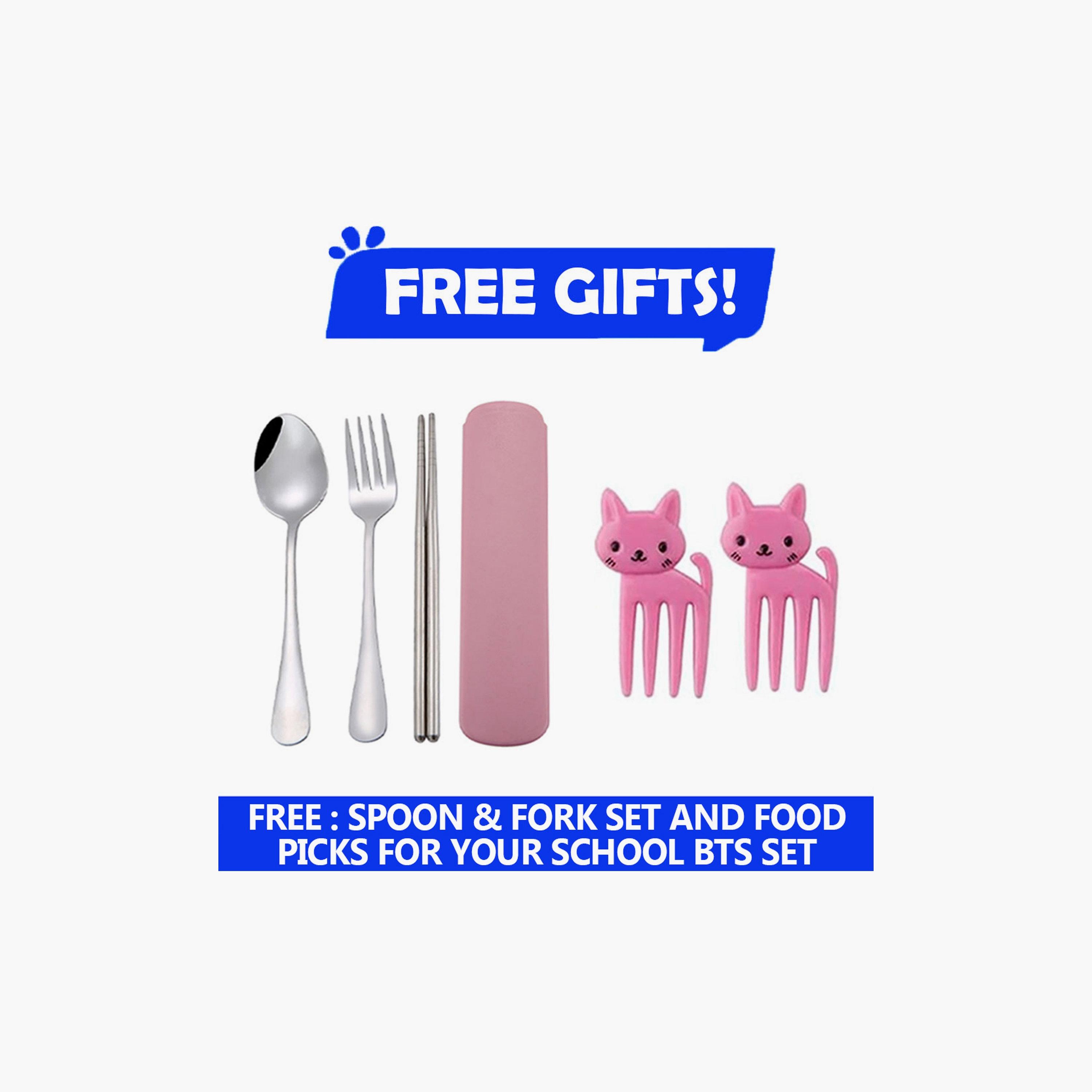 Star Babies Lunch Bag with Food Jar with Free Gifts - Bunny-school-lunchessentials-lunchbags-image-9